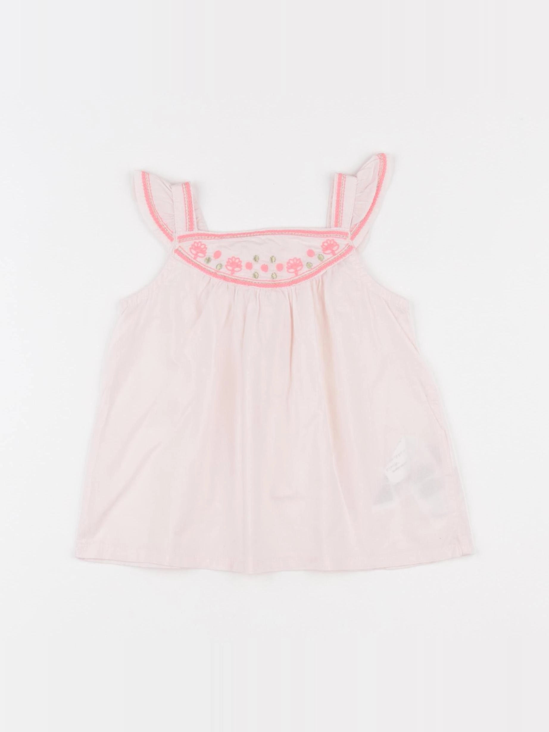 DPAM - blouse rose - 12 mois