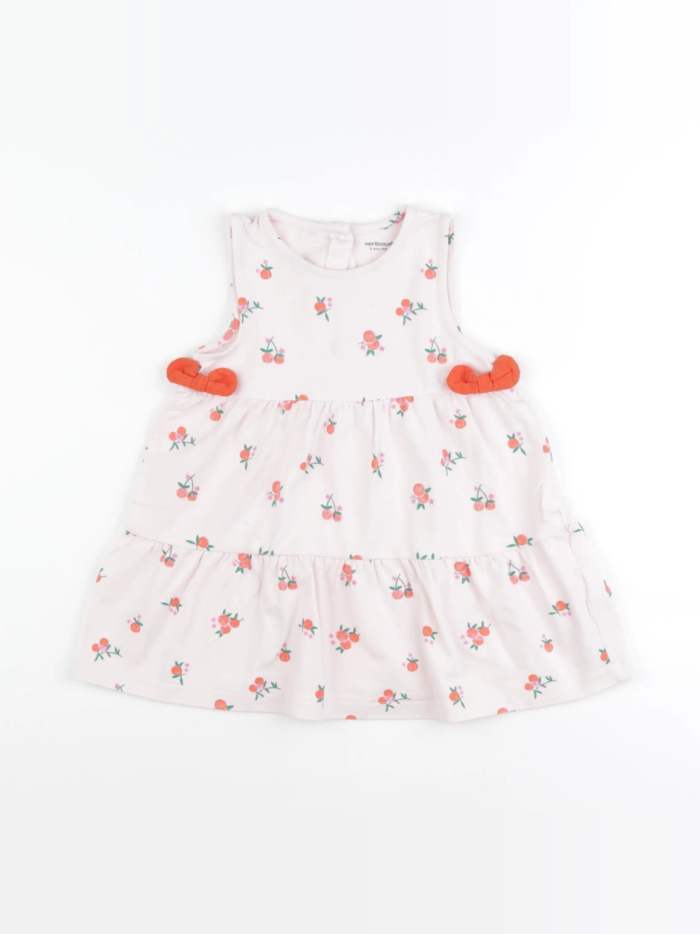 Vertbaudet - robe rose - 3 ans