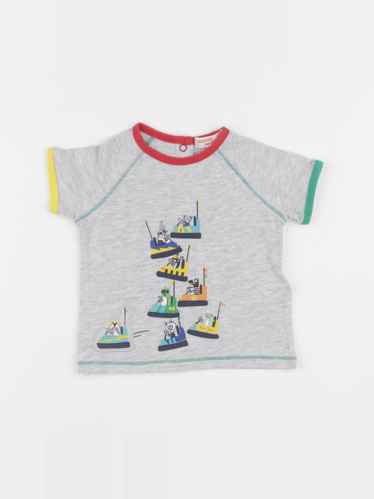 DPAM - tee-shirt gris - 6 mois