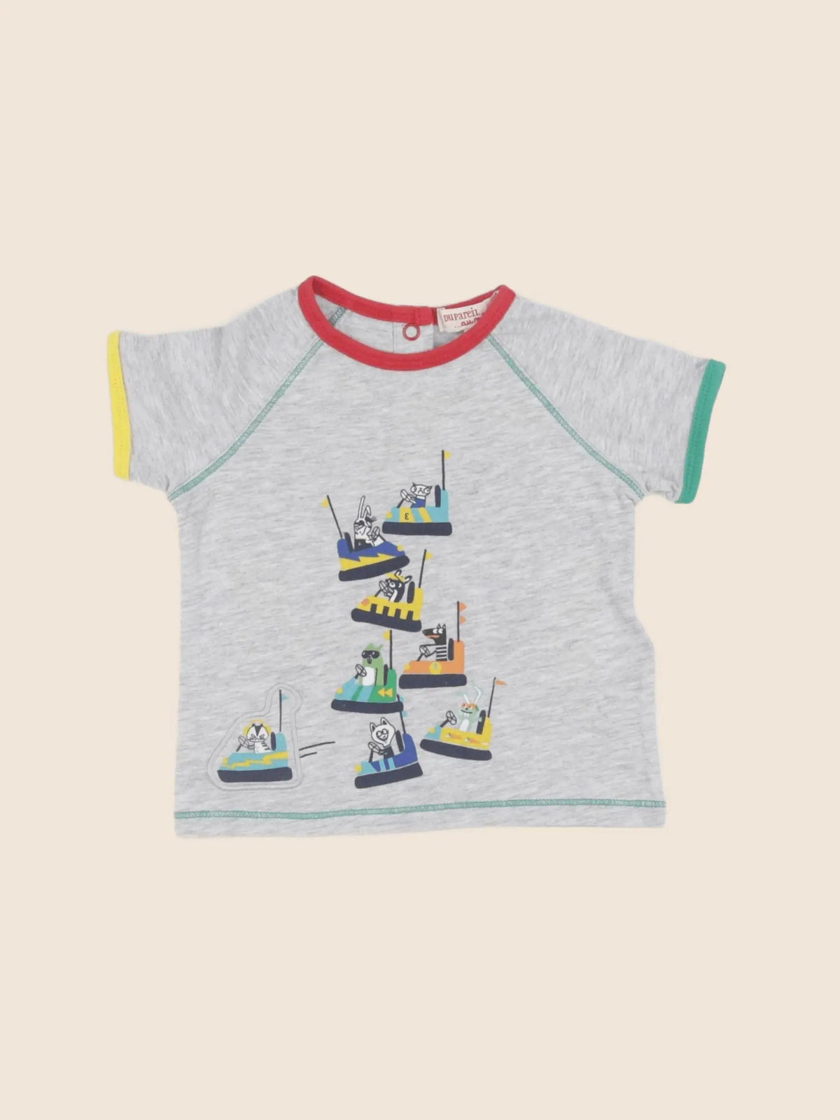 DPAM - tee-shirt gris - 6 mois