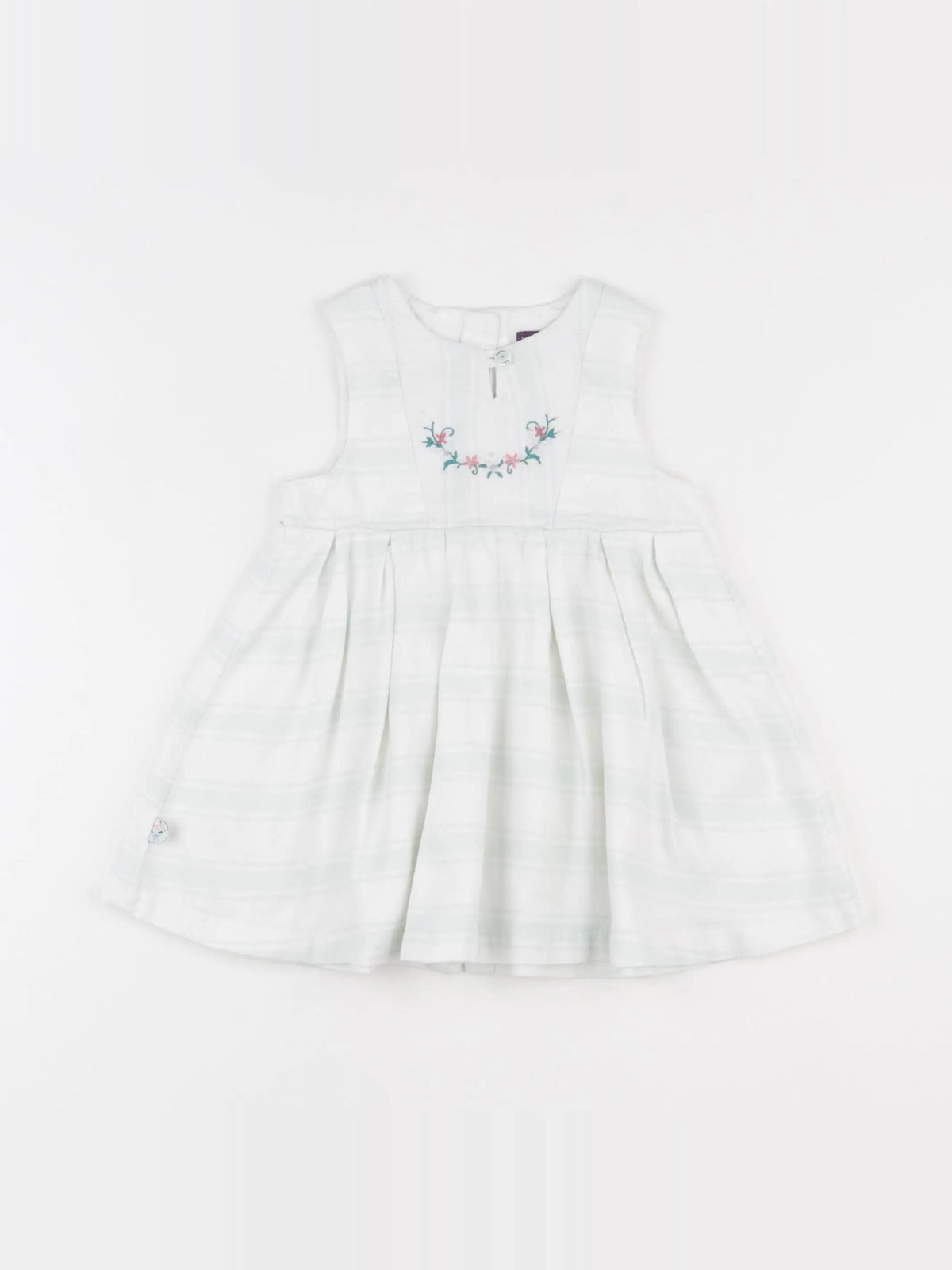 Sergent Major - robe blanc - 9 mois