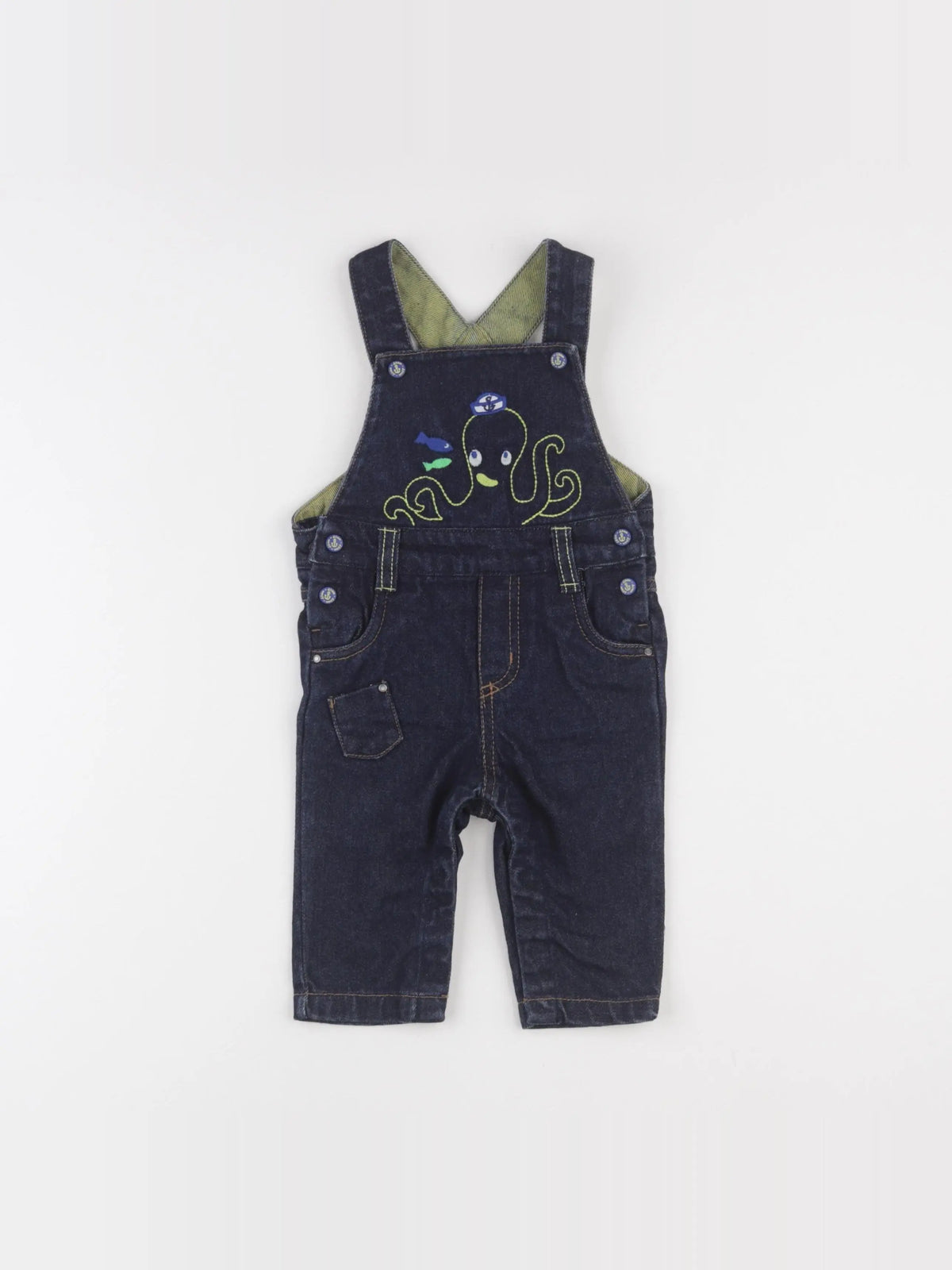 DPAM - salopette bleu - 6 mois