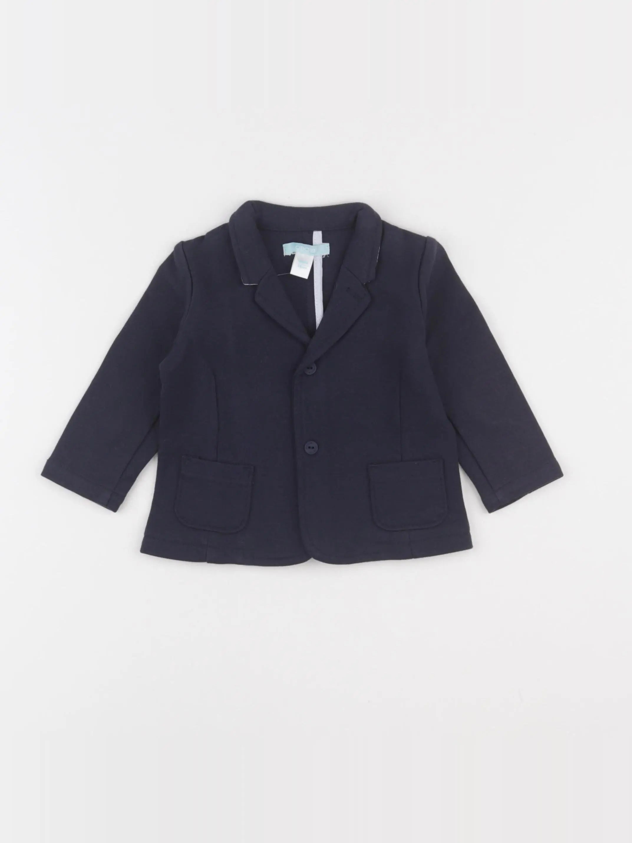 Obaïbi - veste bleu - 6 mois