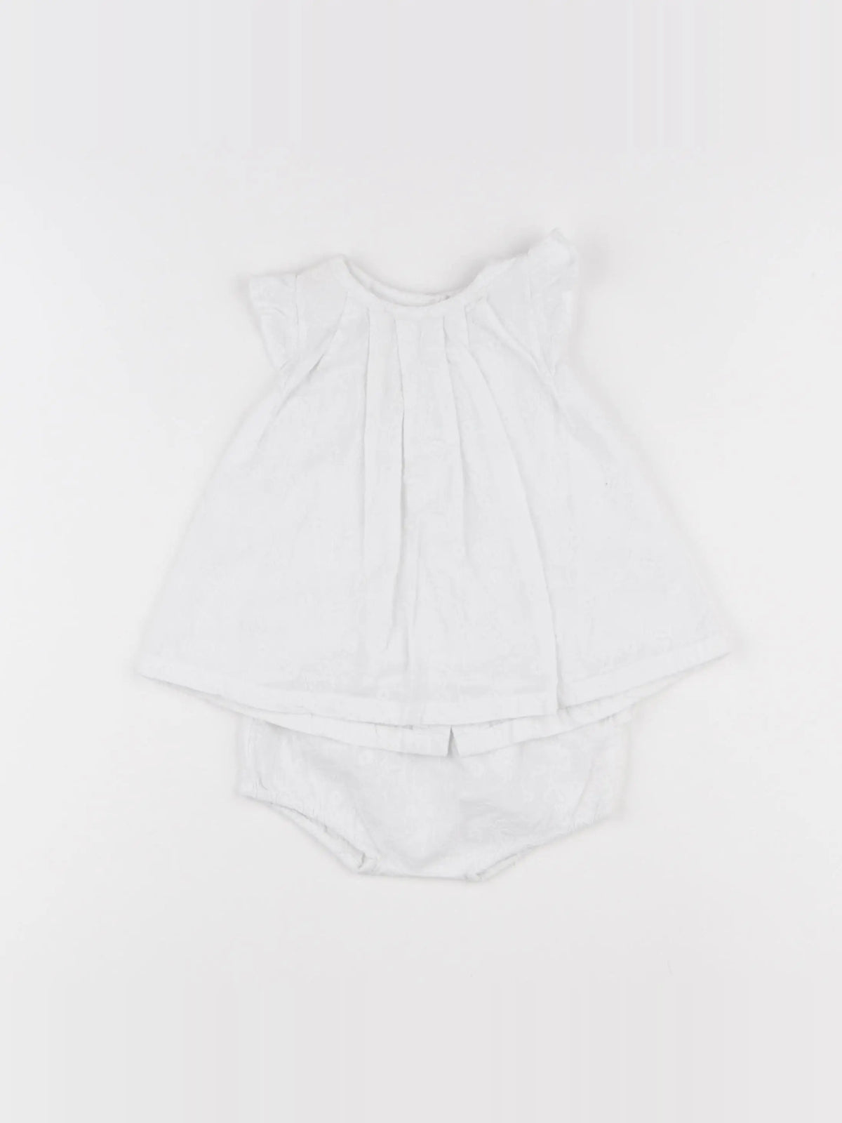 Absorba - robe blanc - 3 mois