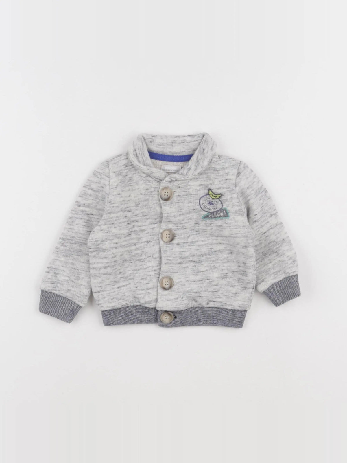 Catimini - sweat gris - 6 mois
