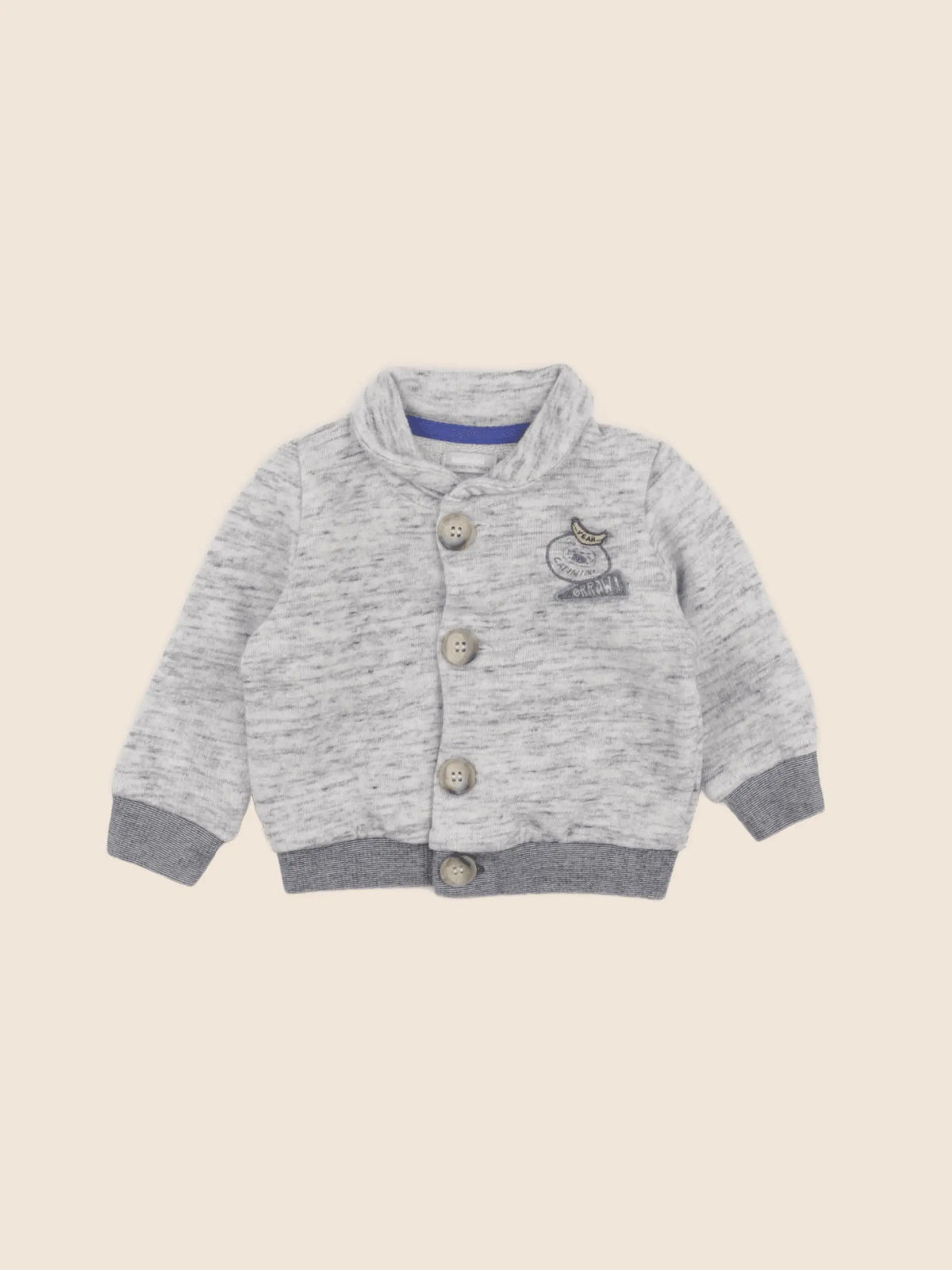 Catimini - sweat gris - 6 mois
