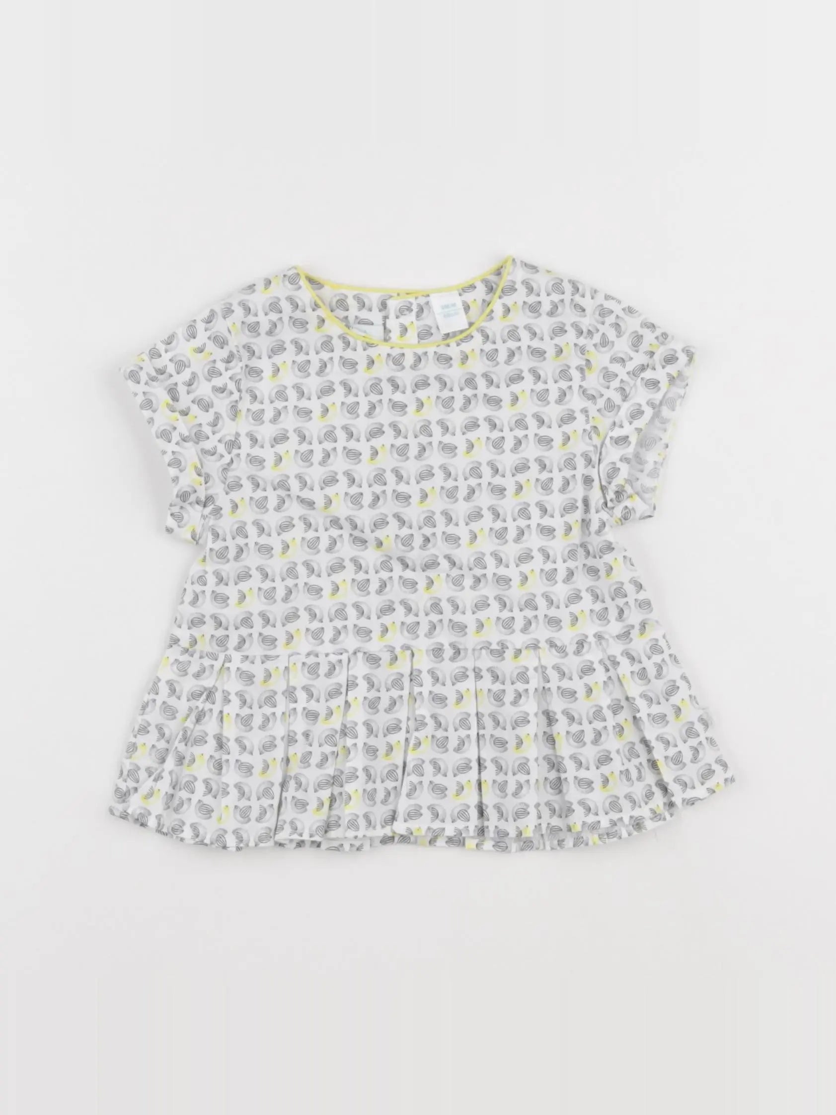 Obaïbi - blouse multicolore - 6 mois