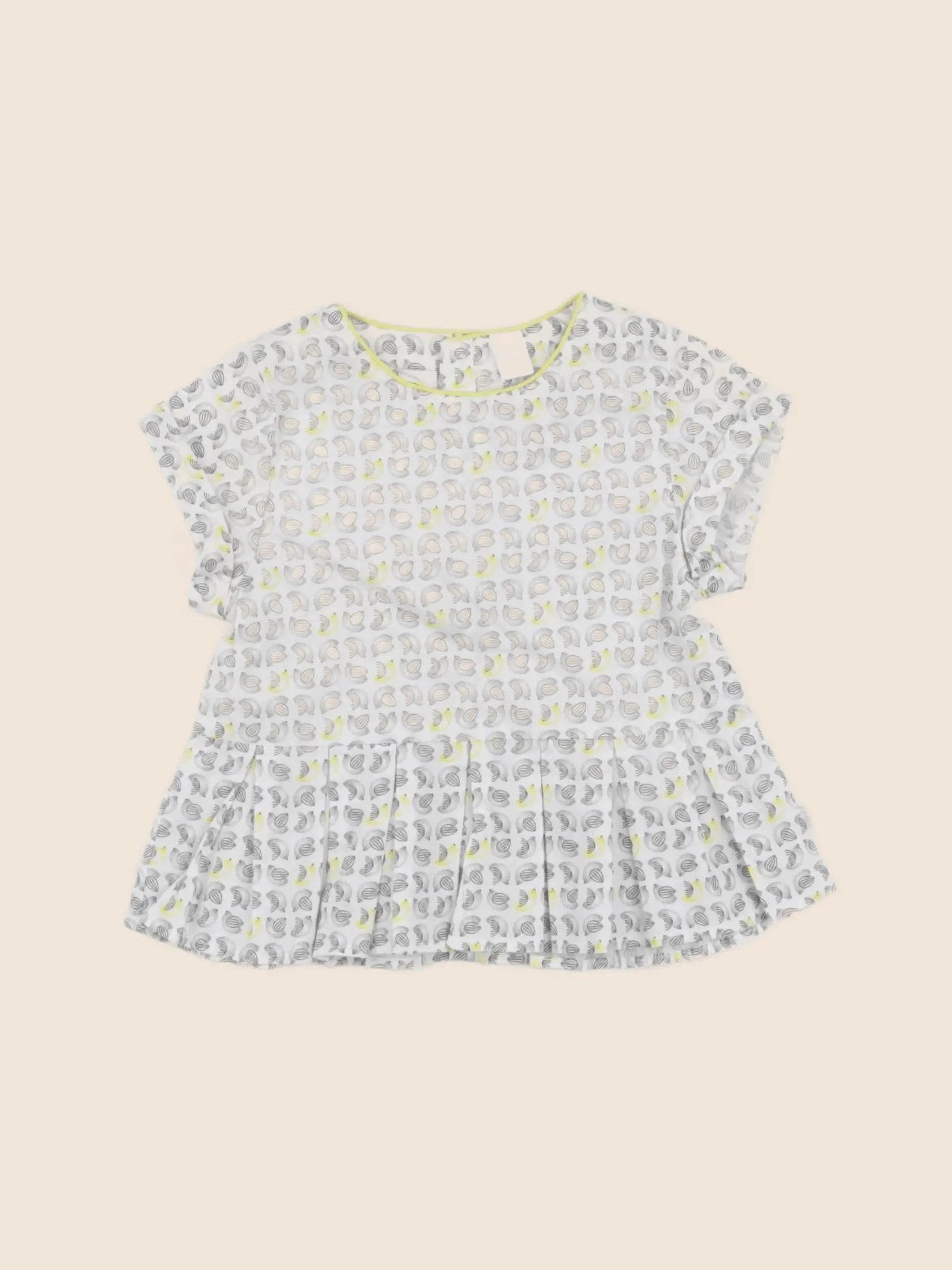 Obaïbi - blouse multicolore - 6 mois