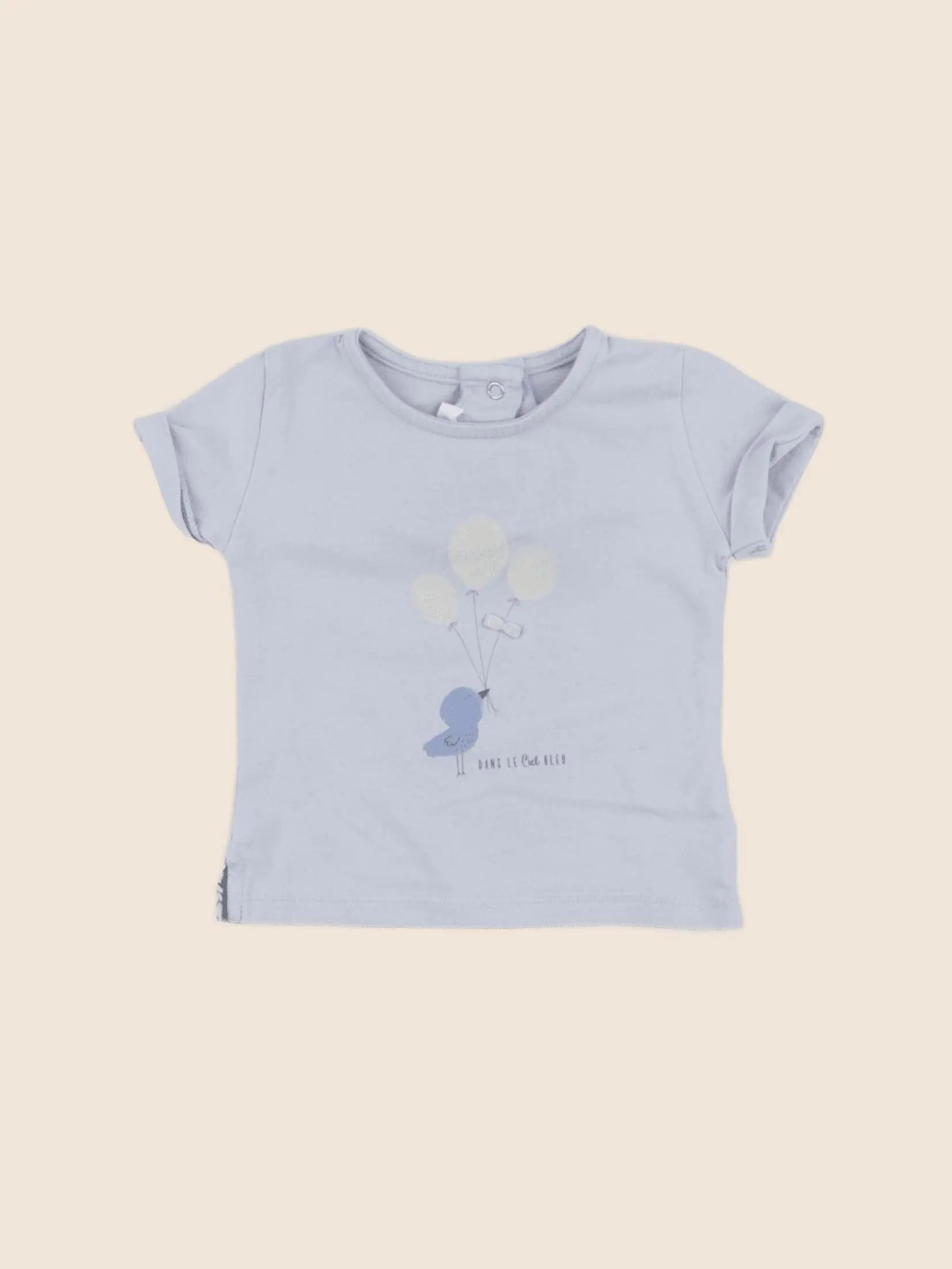 Absorba - tee-shirt bleu - 6 mois