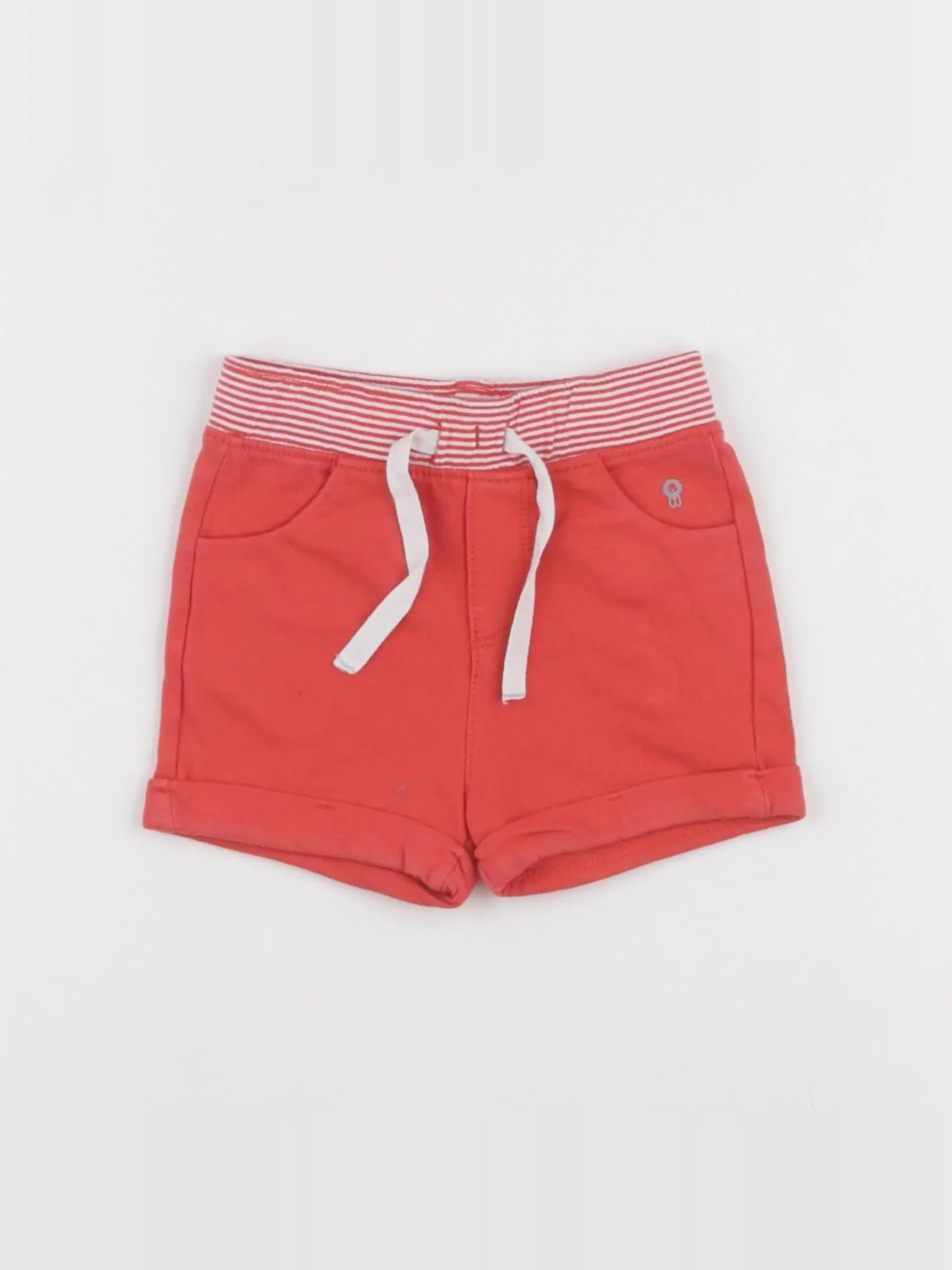 Obaïbi - short rouge - 6 mois