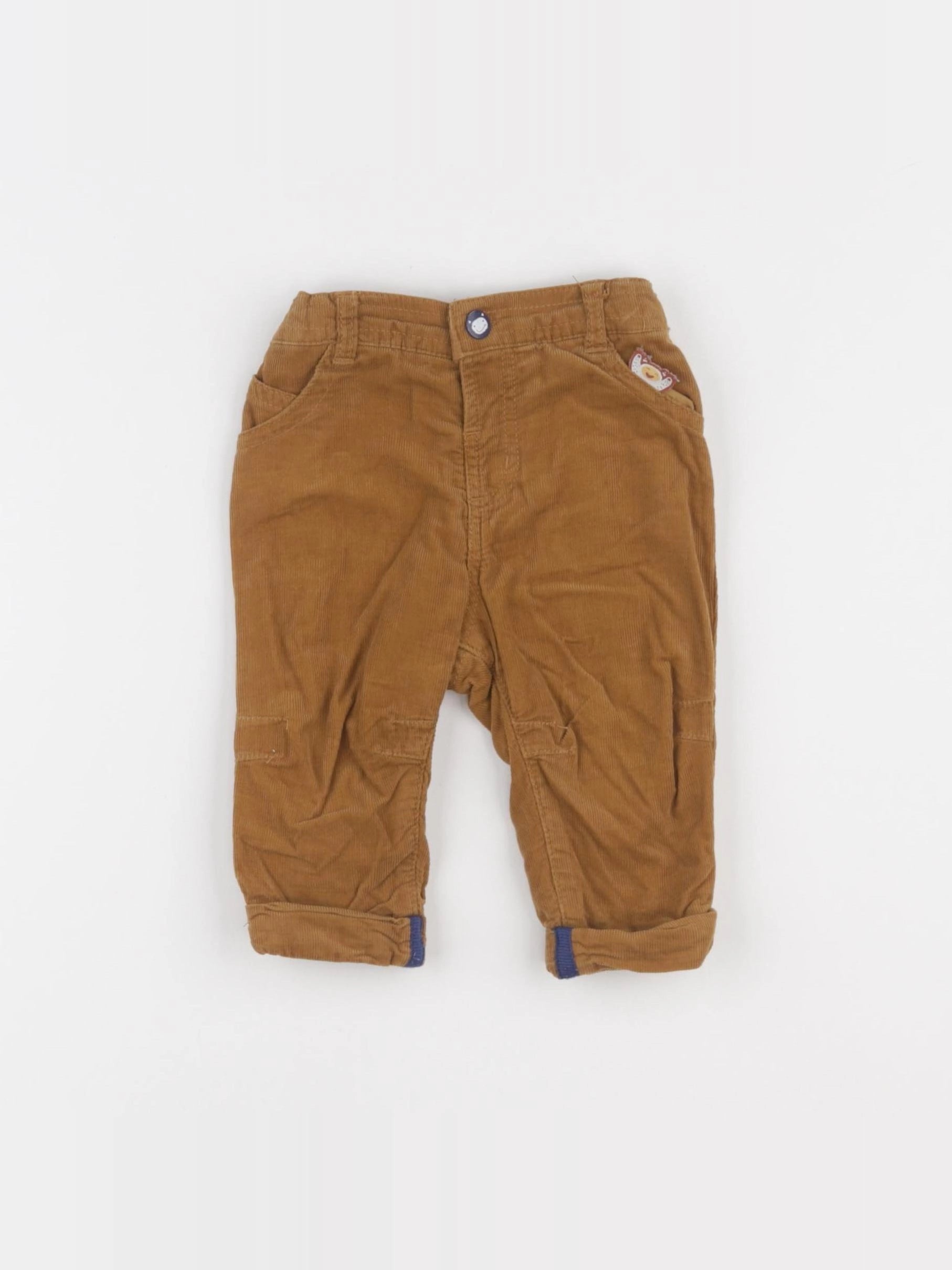 DPAM - pantalon marron - 6 mois