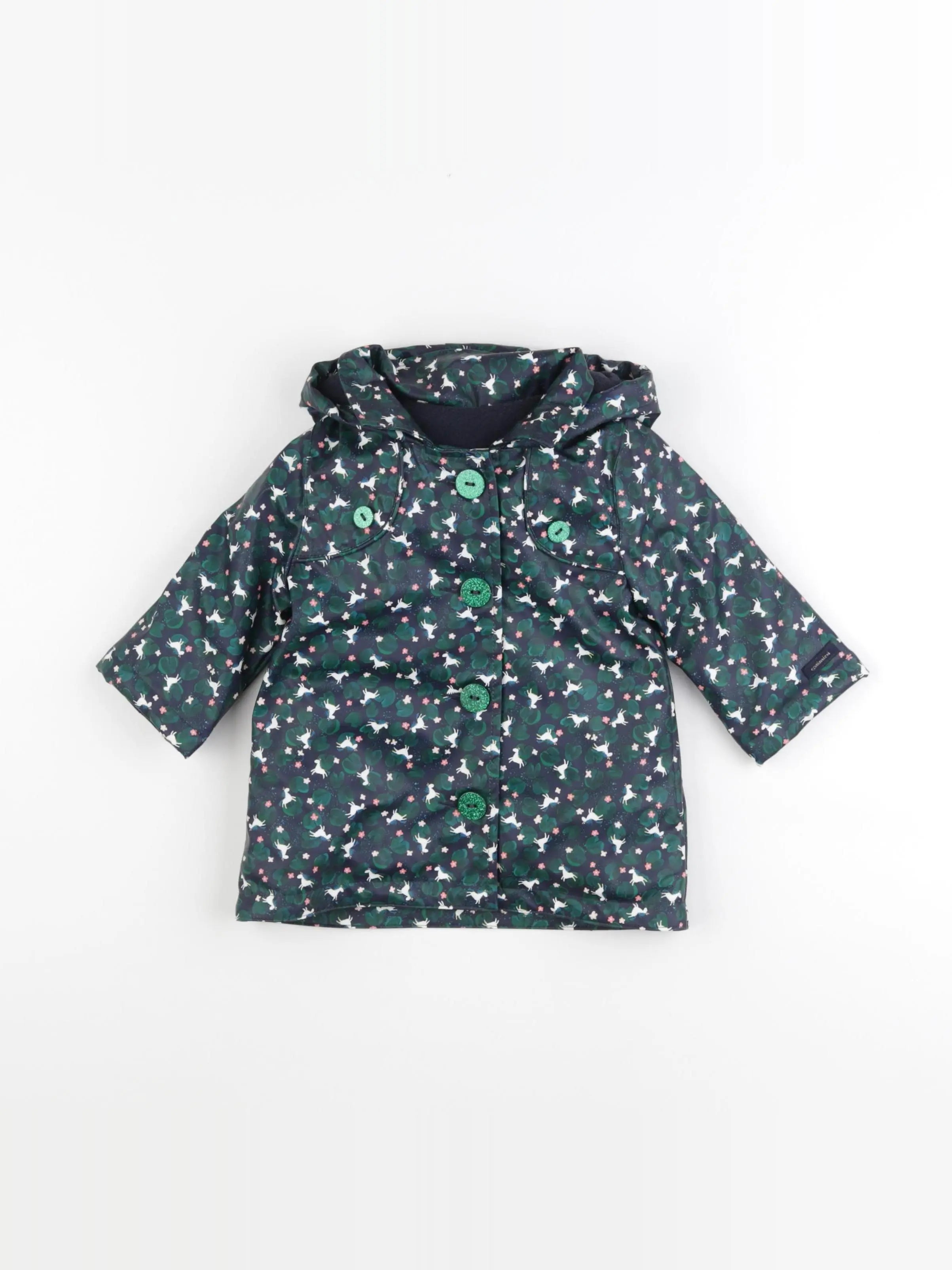 Catimini - imperméable multicolore - 6 mois