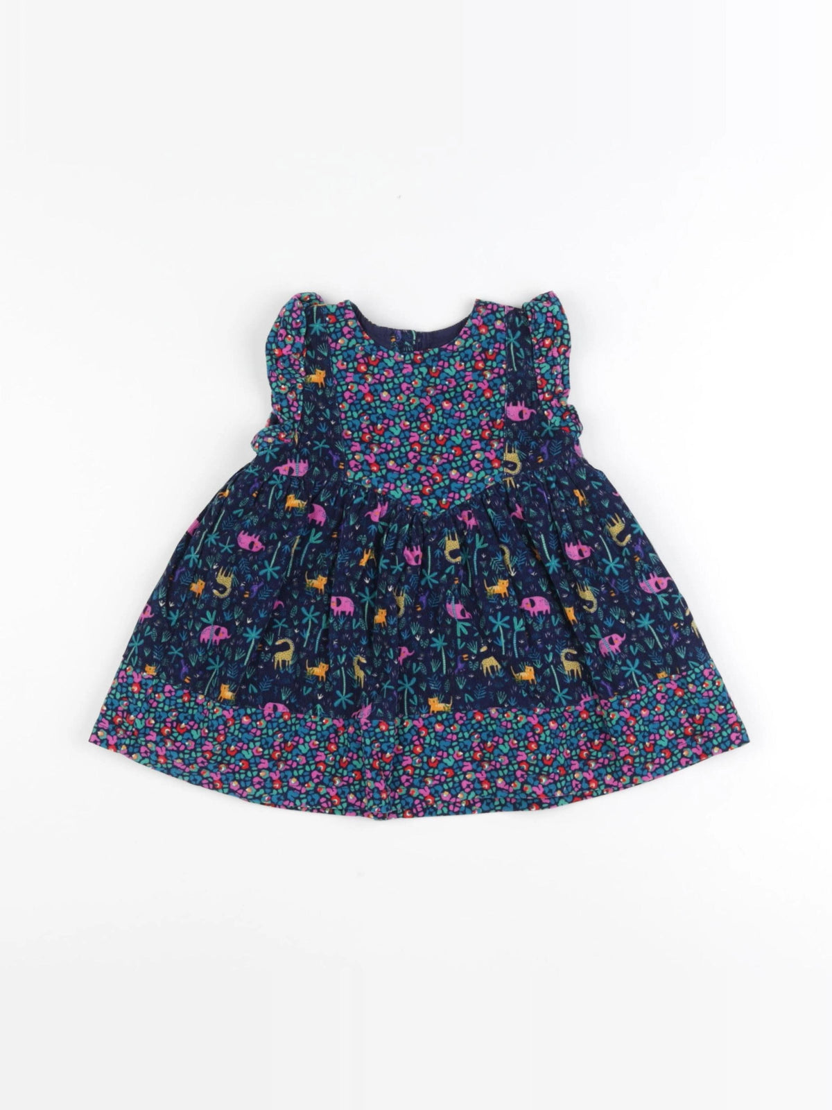 DPAM - robe multicolore - 6 mois