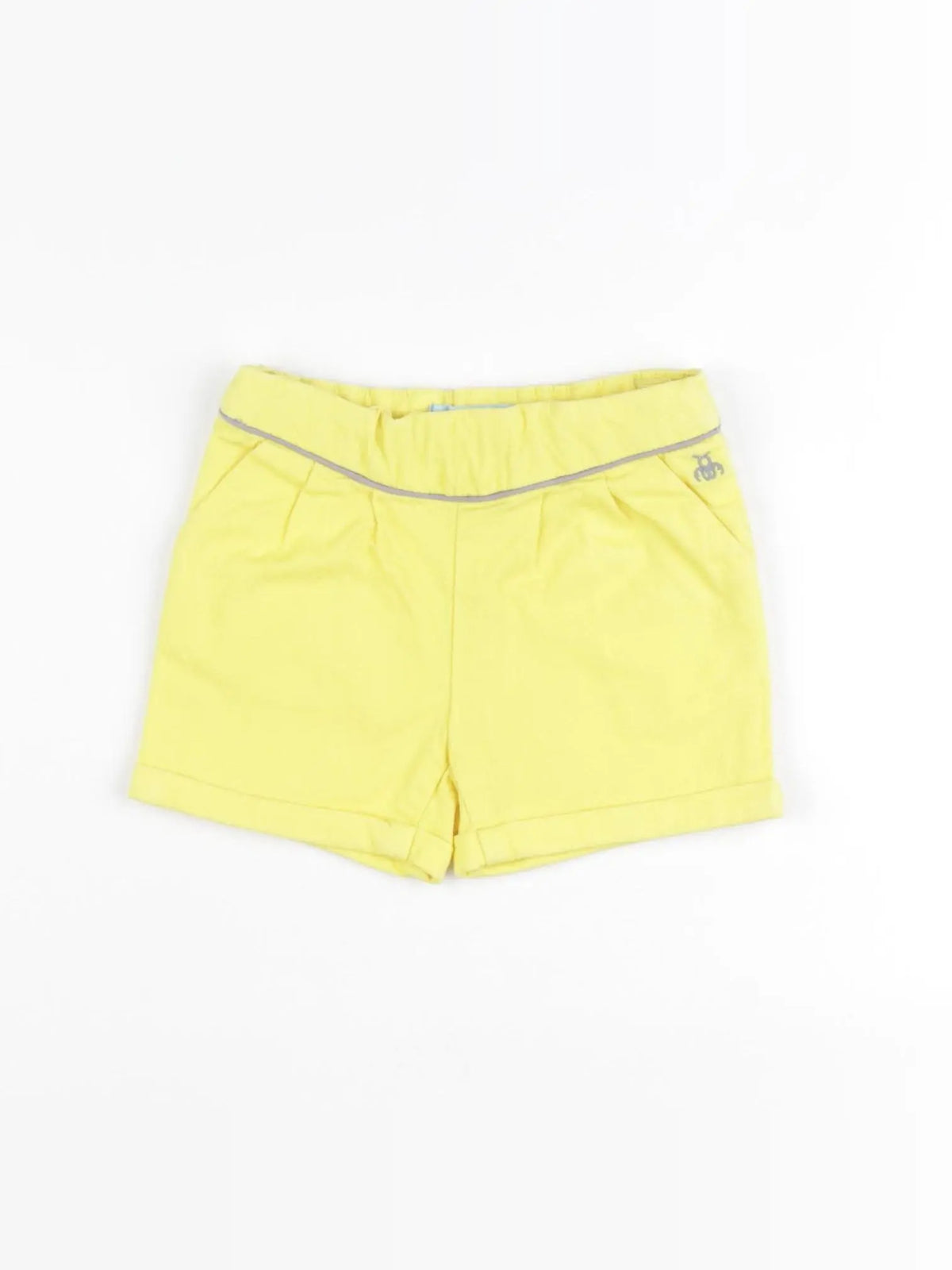 Obaïbi - short jaune - 6 mois