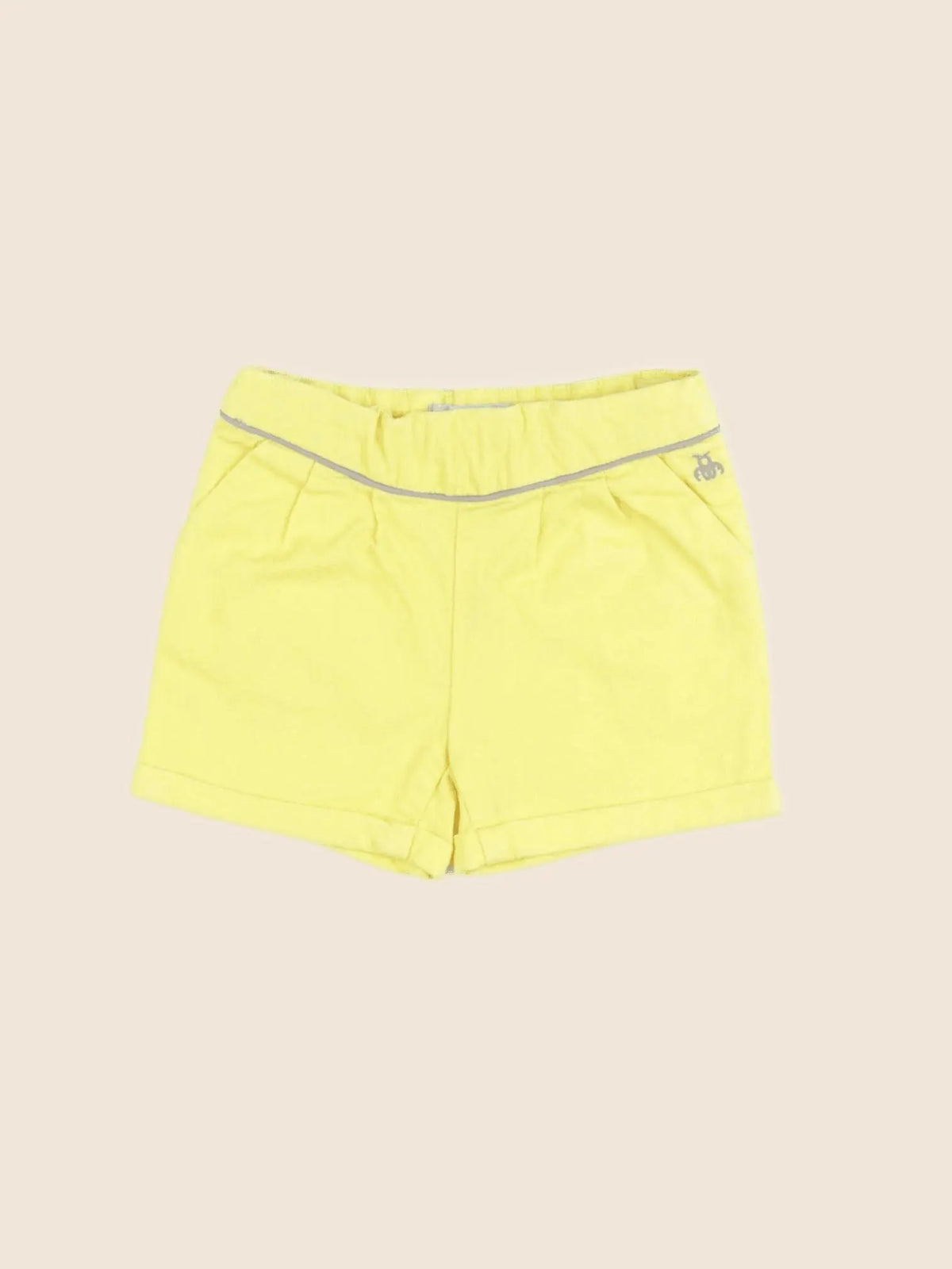 Obaïbi - short jaune - 6 mois
