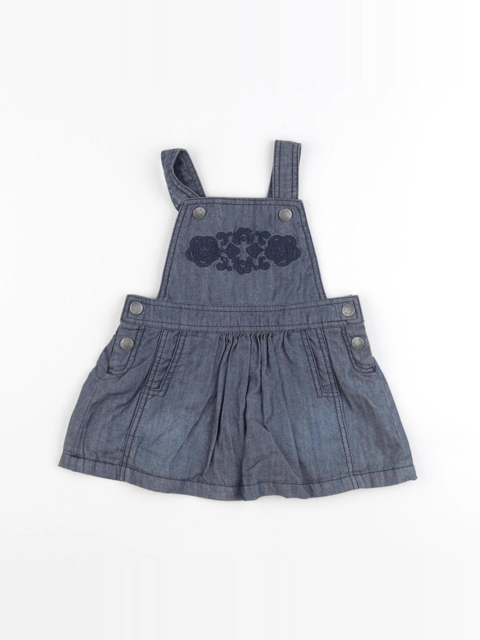 DPAM - robe bleu - 6 mois