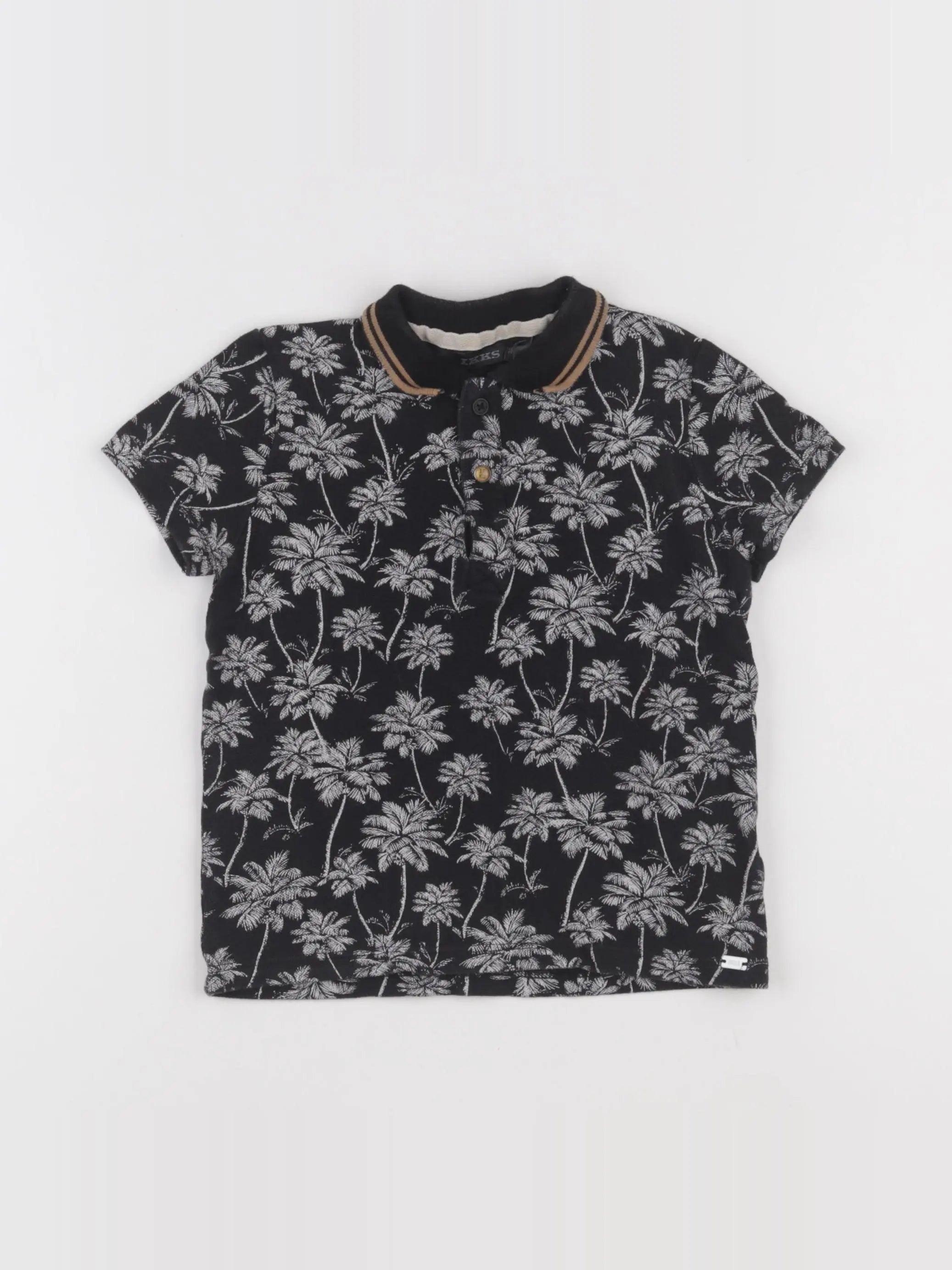 IKKS - polo noir - 3 ans