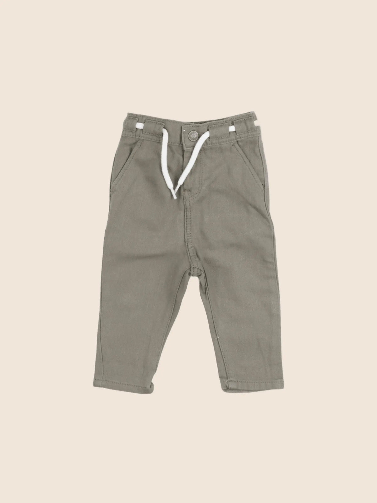 Vertbaudet - pantalon vert - 3 mois