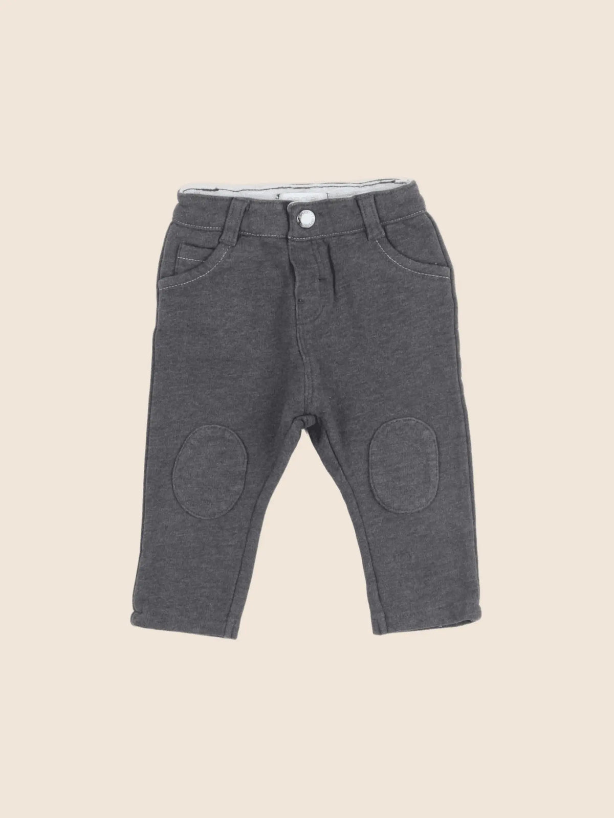 Obaïbi - pantalon gris - 6 mois