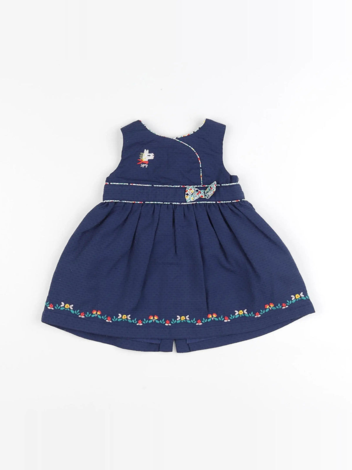 Sergent Major - robe bleu - 6 mois