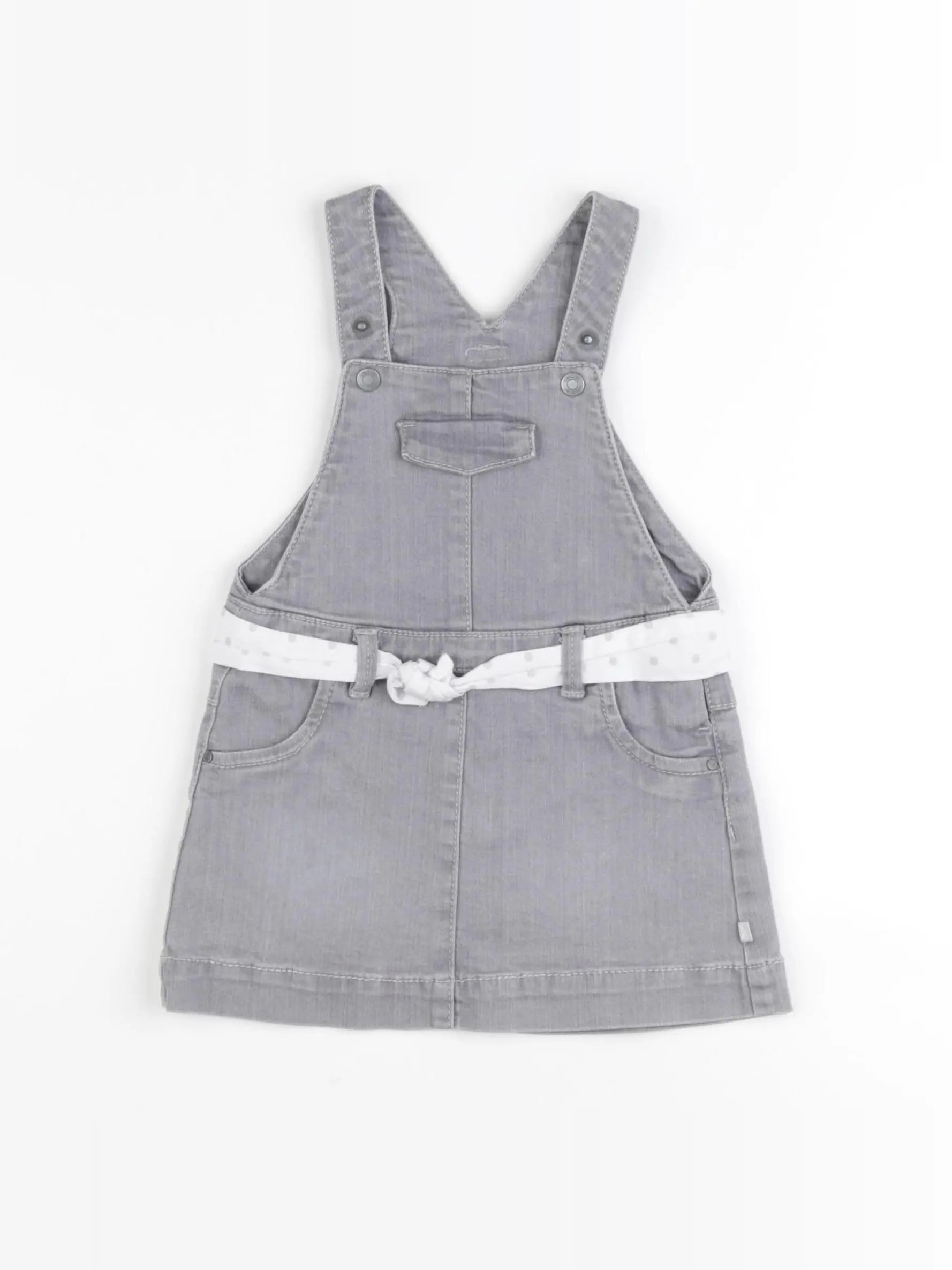 Obaïbi - robe gris - 12 mois