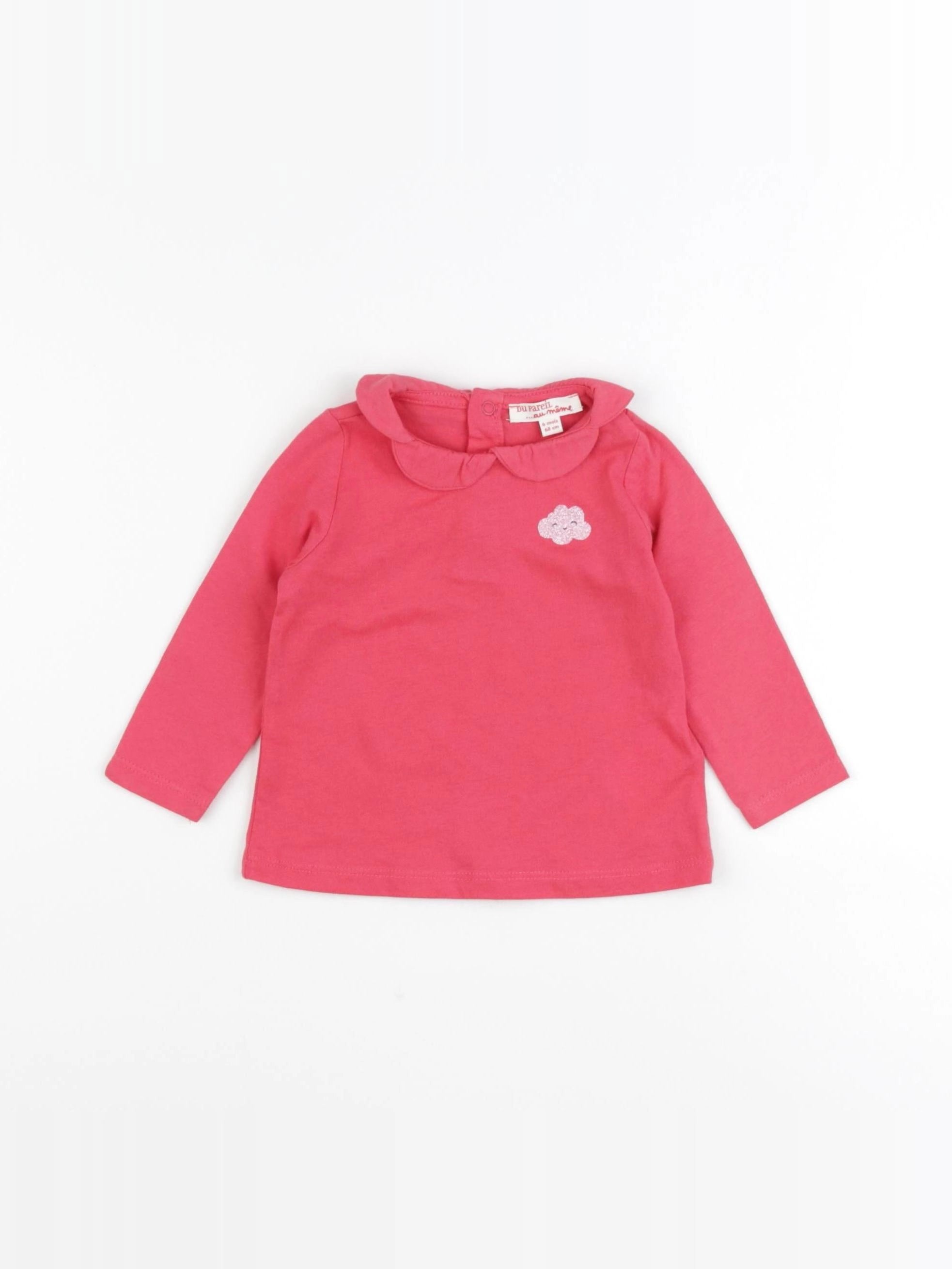 DPAM - tee-shirt rouge - 6 mois