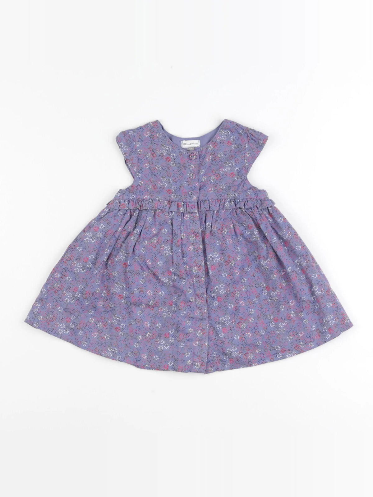 DPAM - robe violet - 6 mois
