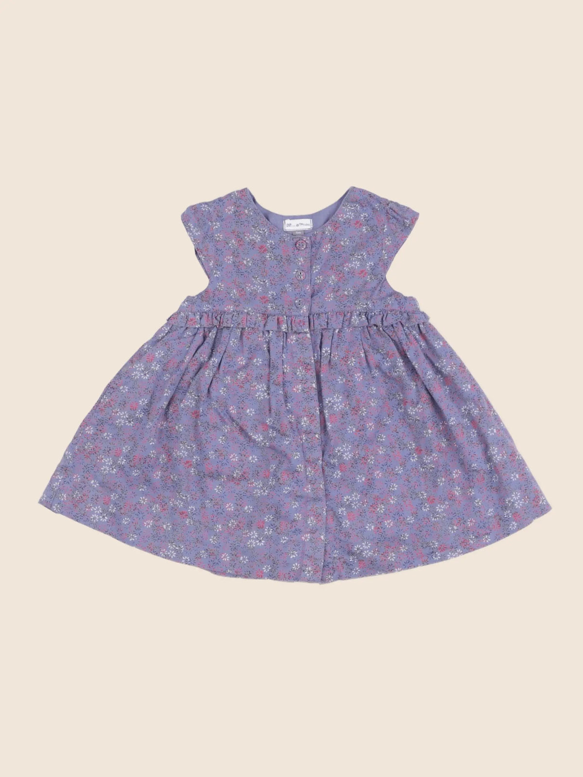 DPAM - robe violet - 6 mois