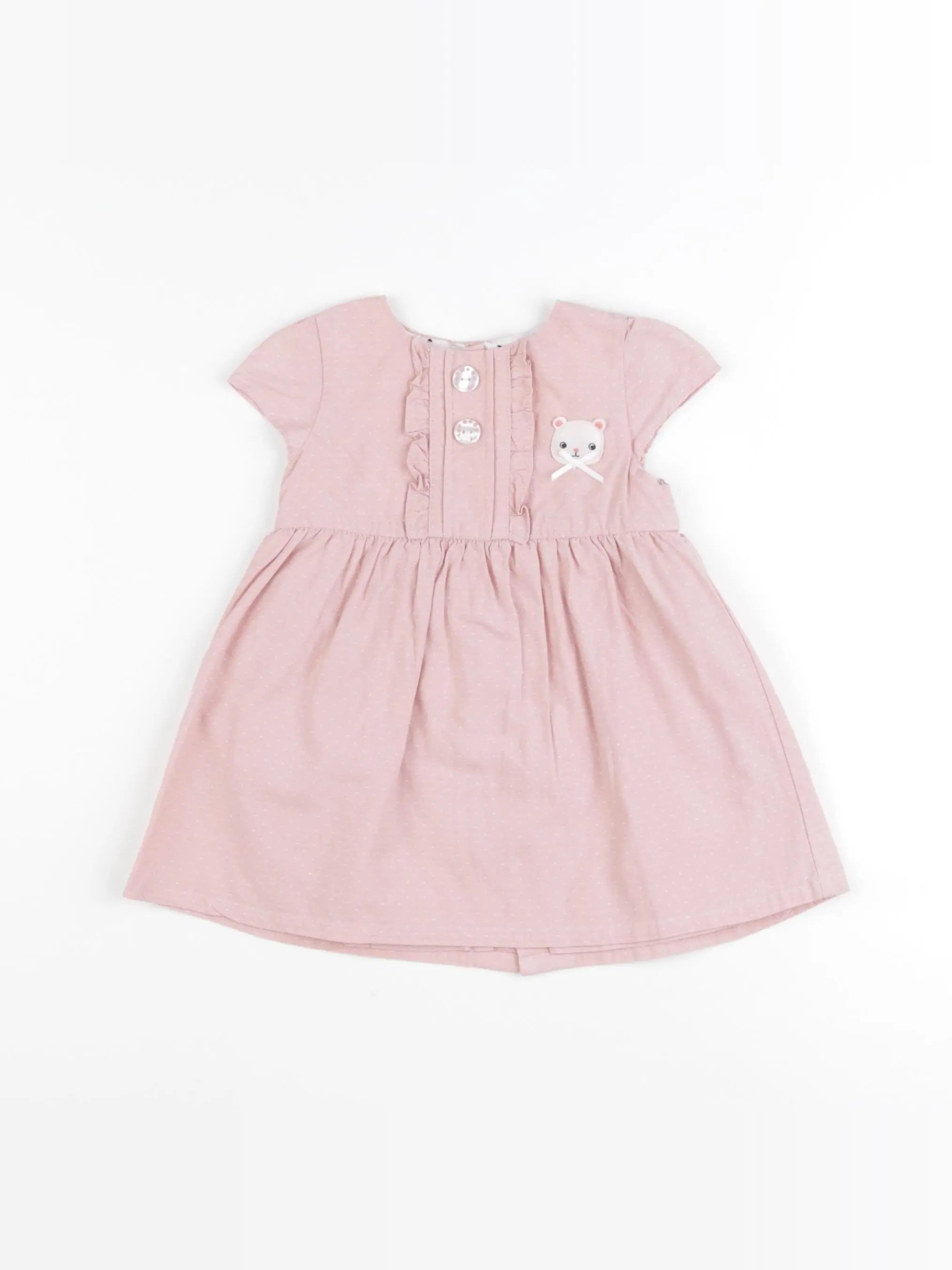 Sergent Major - robe rose - 6 mois