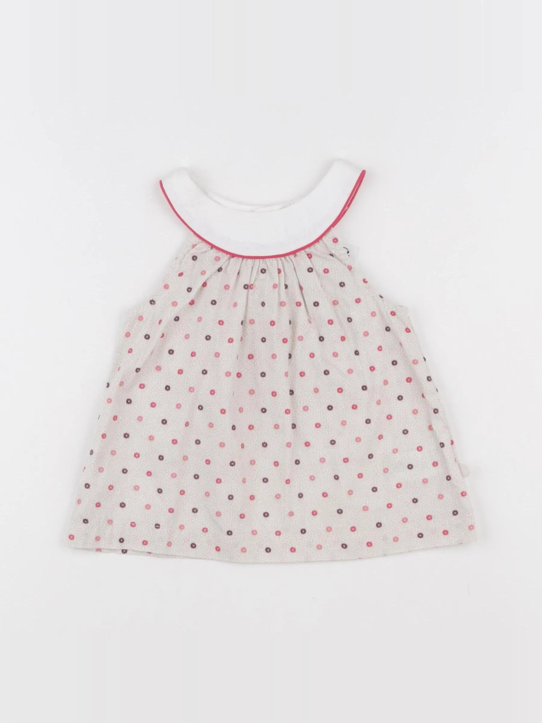 Obaïbi - blouse beige - 6 mois