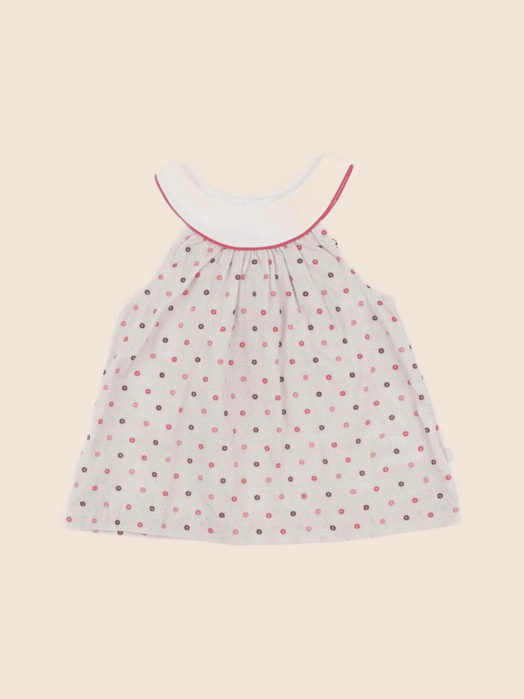 Obaïbi - blouse beige - 6 mois