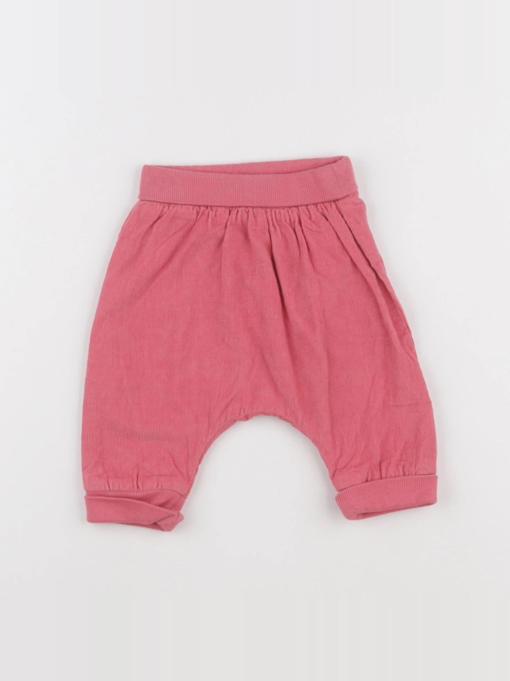 DPAM - pantalon rose - 3 mois