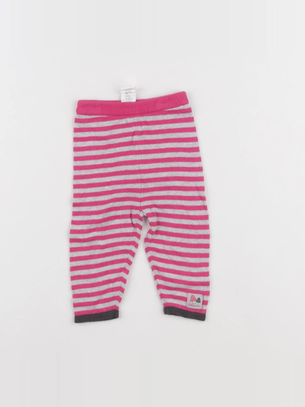 Catimini - legging gris, rose - 3 mois