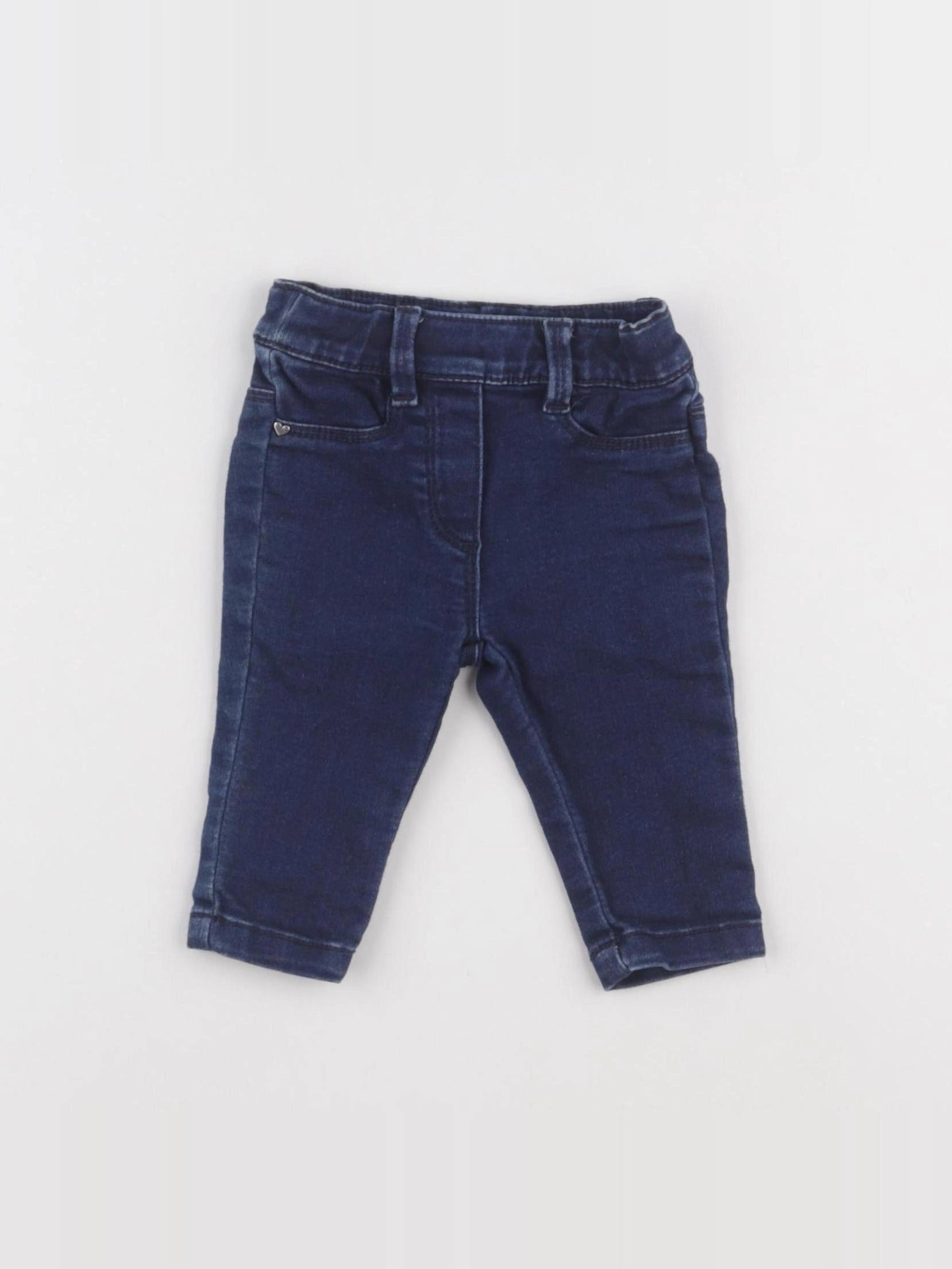 DPAM - jegging bleu - 3 mois