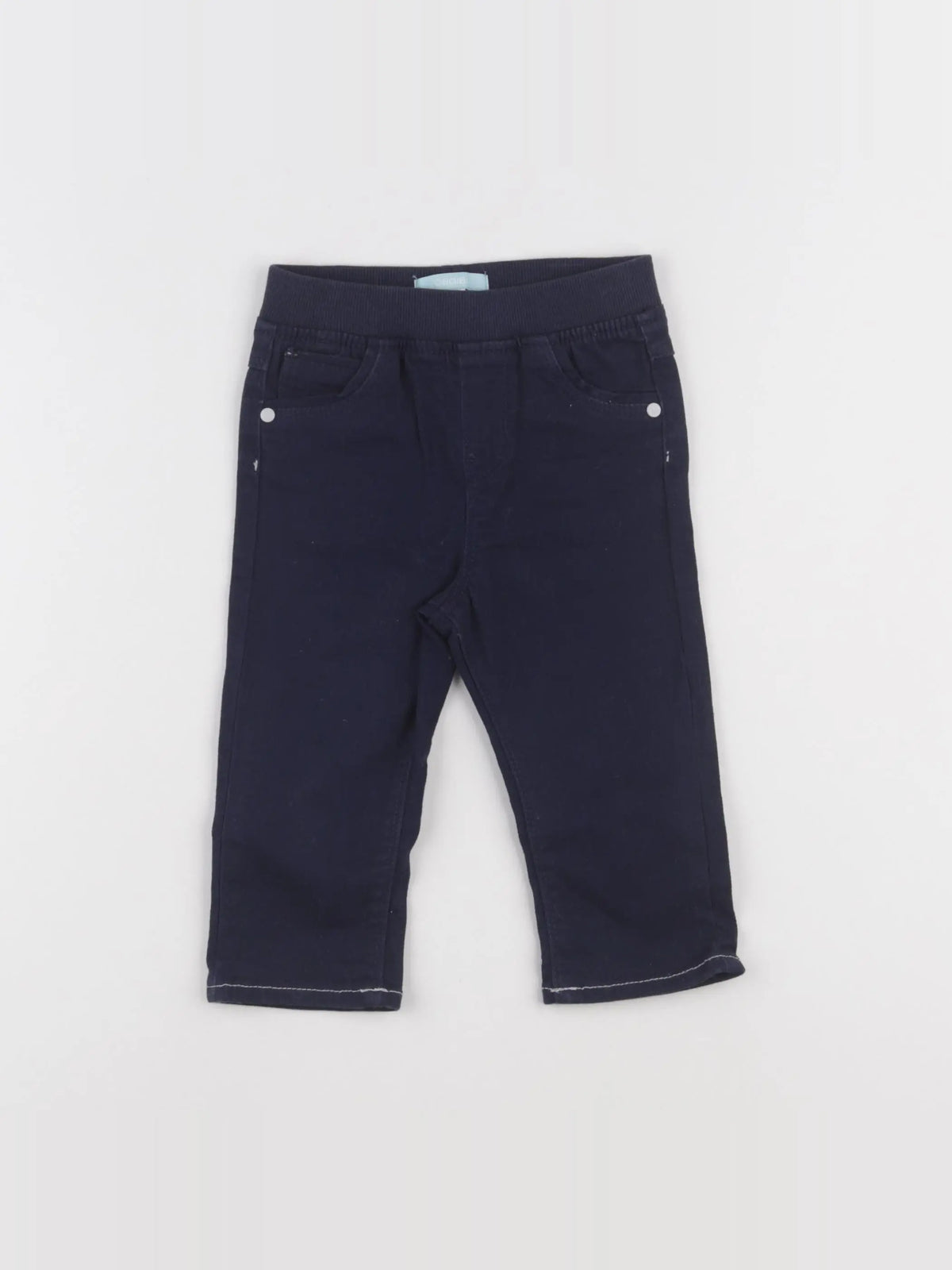 Obaïbi - jean bleu - 12 mois