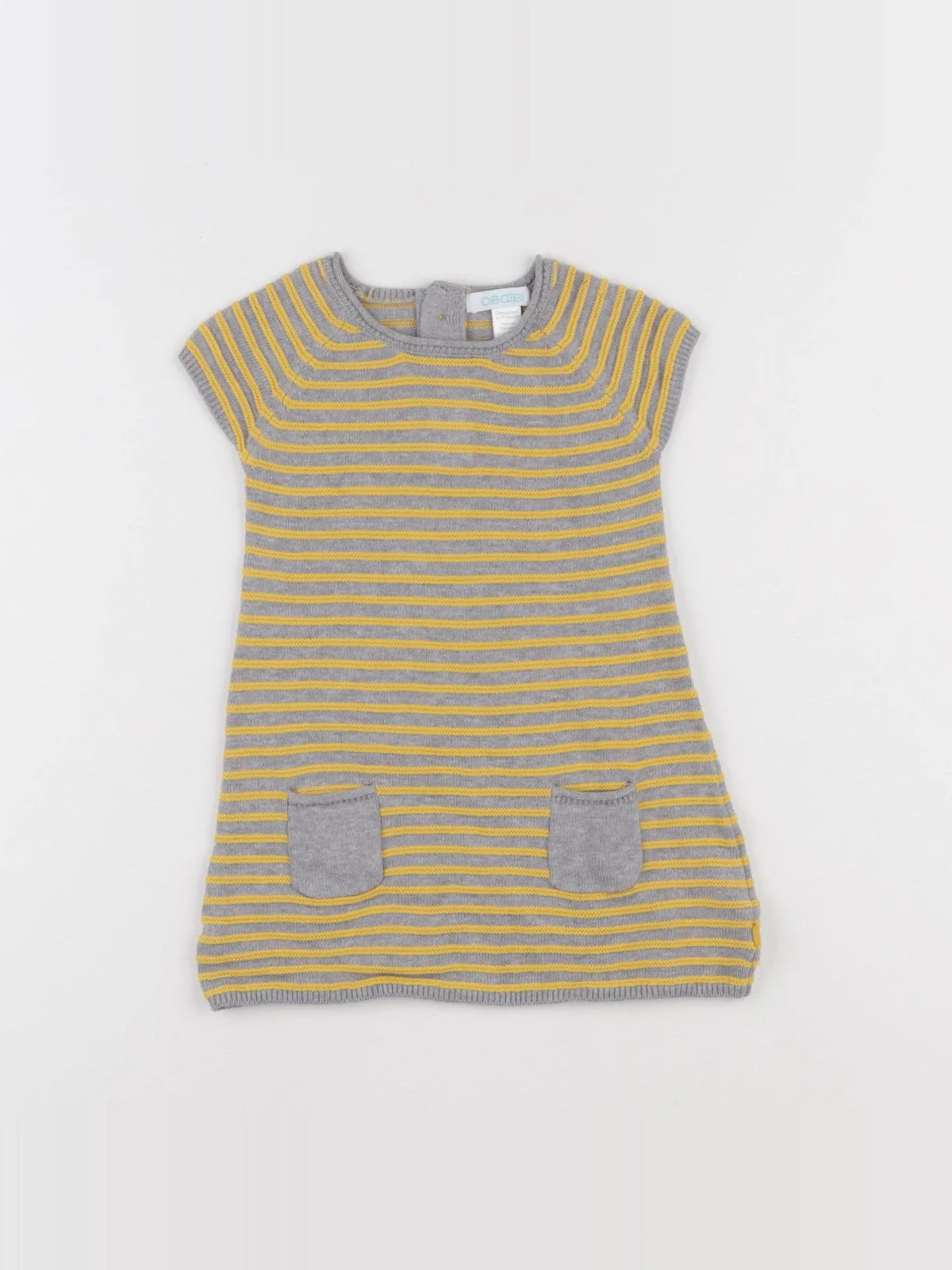 Obaïbi - robe gris - 6 mois