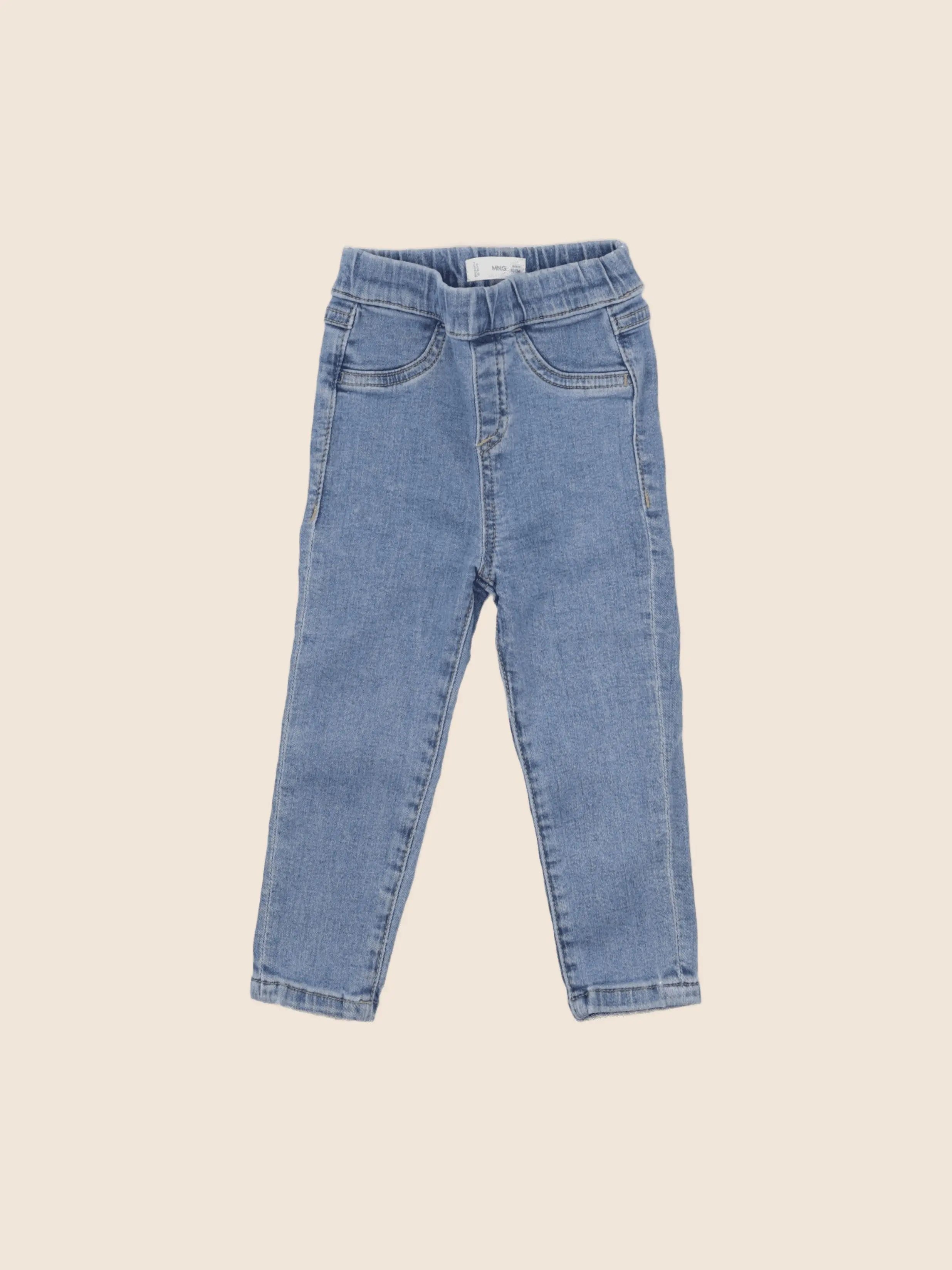 Mango - jegging bleu - 18/24 mois
