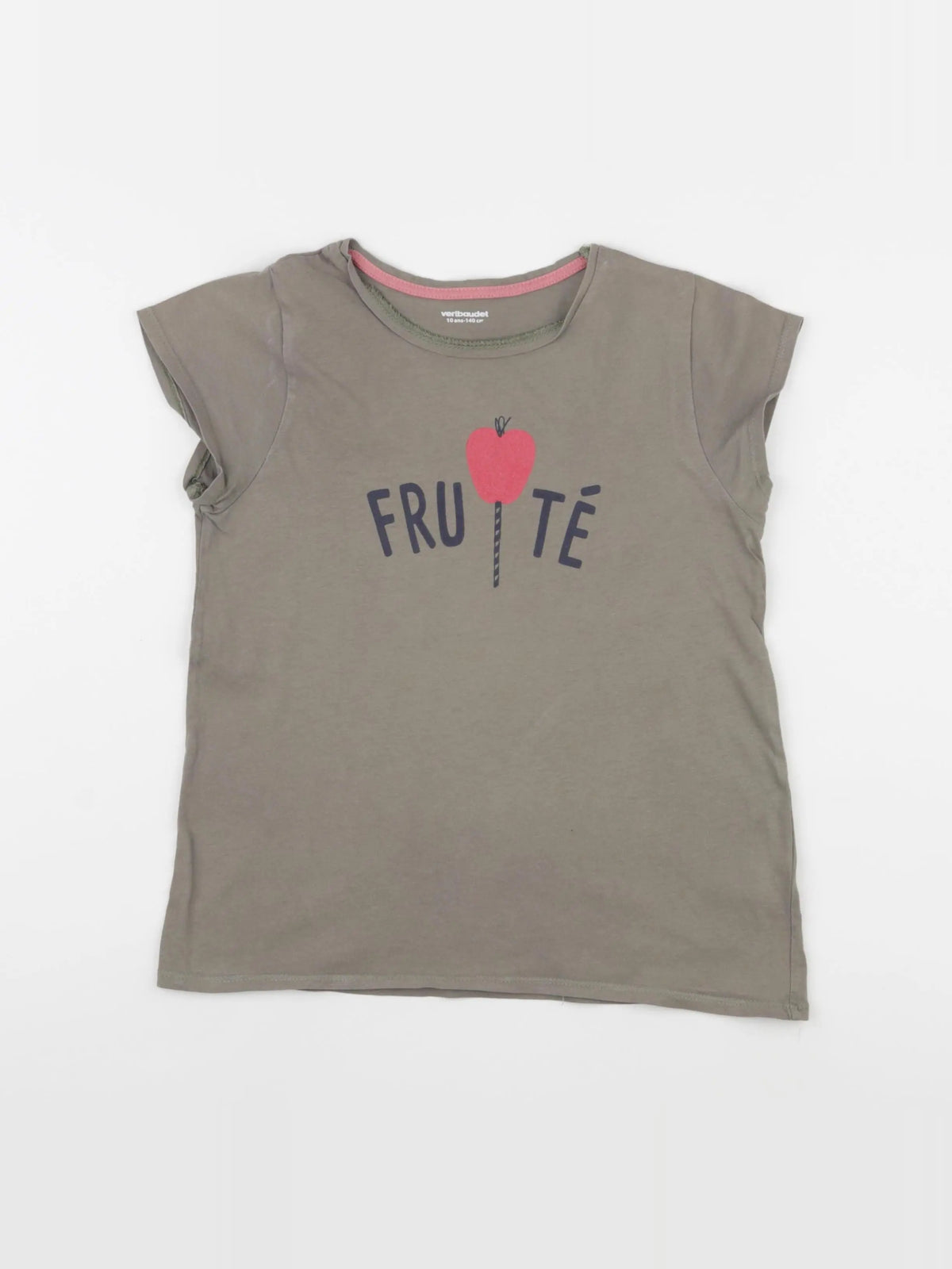 Vertbaudet - tee-shirt vert - 10 ans