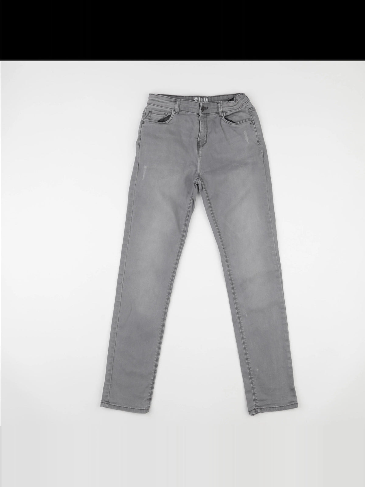 Vertbaudet - jean gris - 12 ans