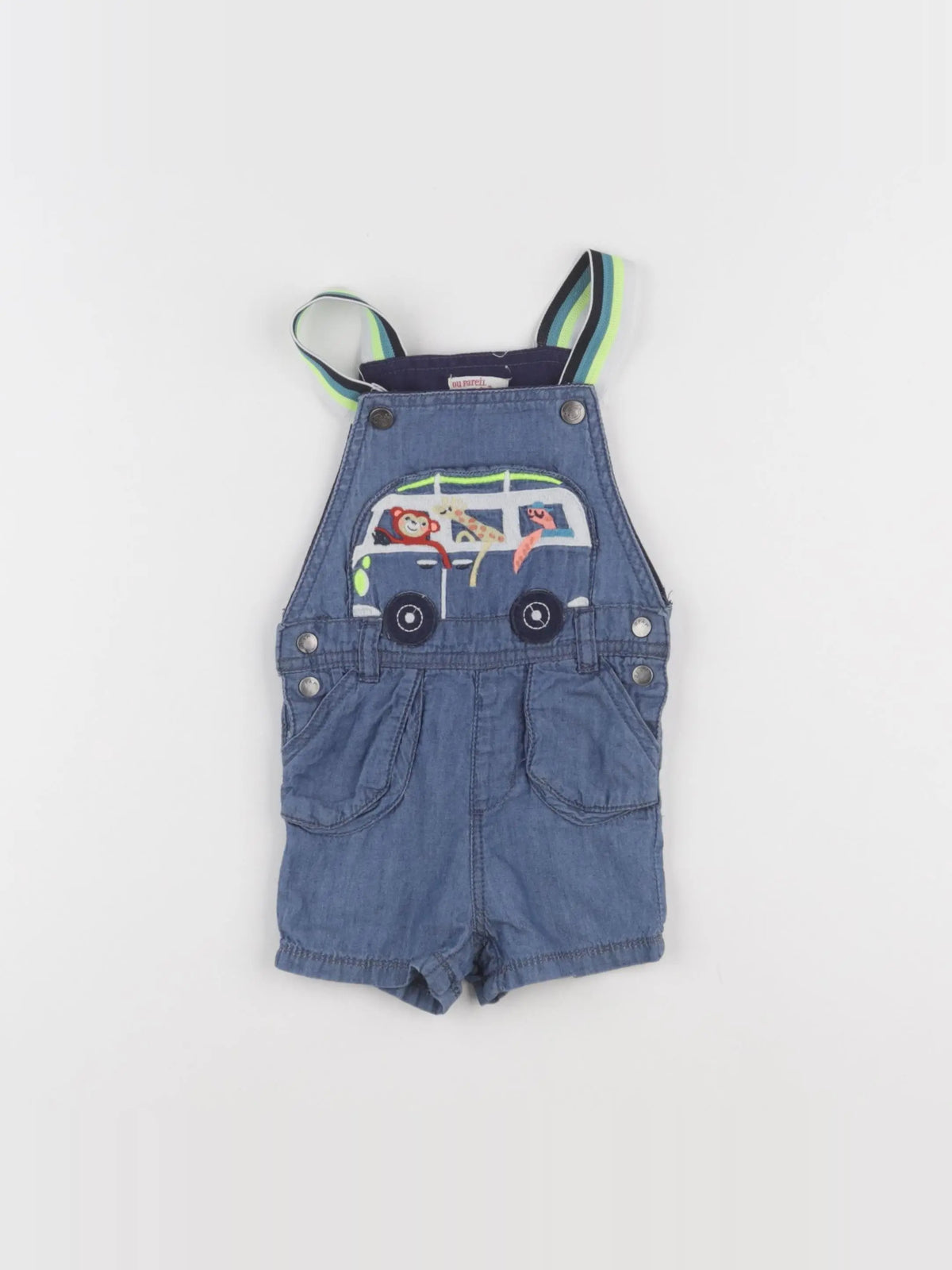 DPAM - salopette bleu - 12 mois