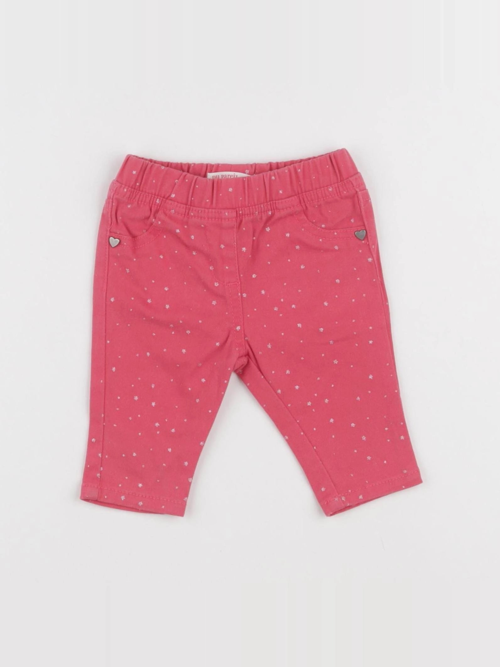DPAM - jegging rose - 3 mois
