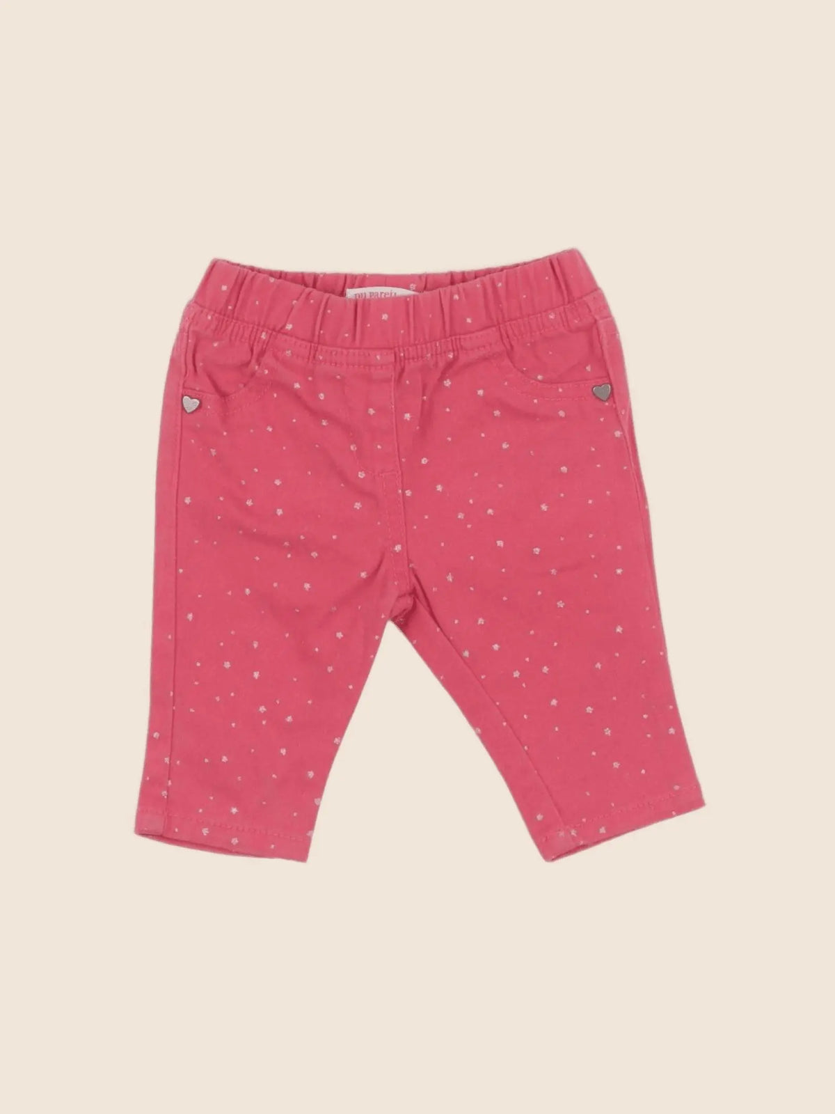 DPAM - jegging rose - 3 mois
