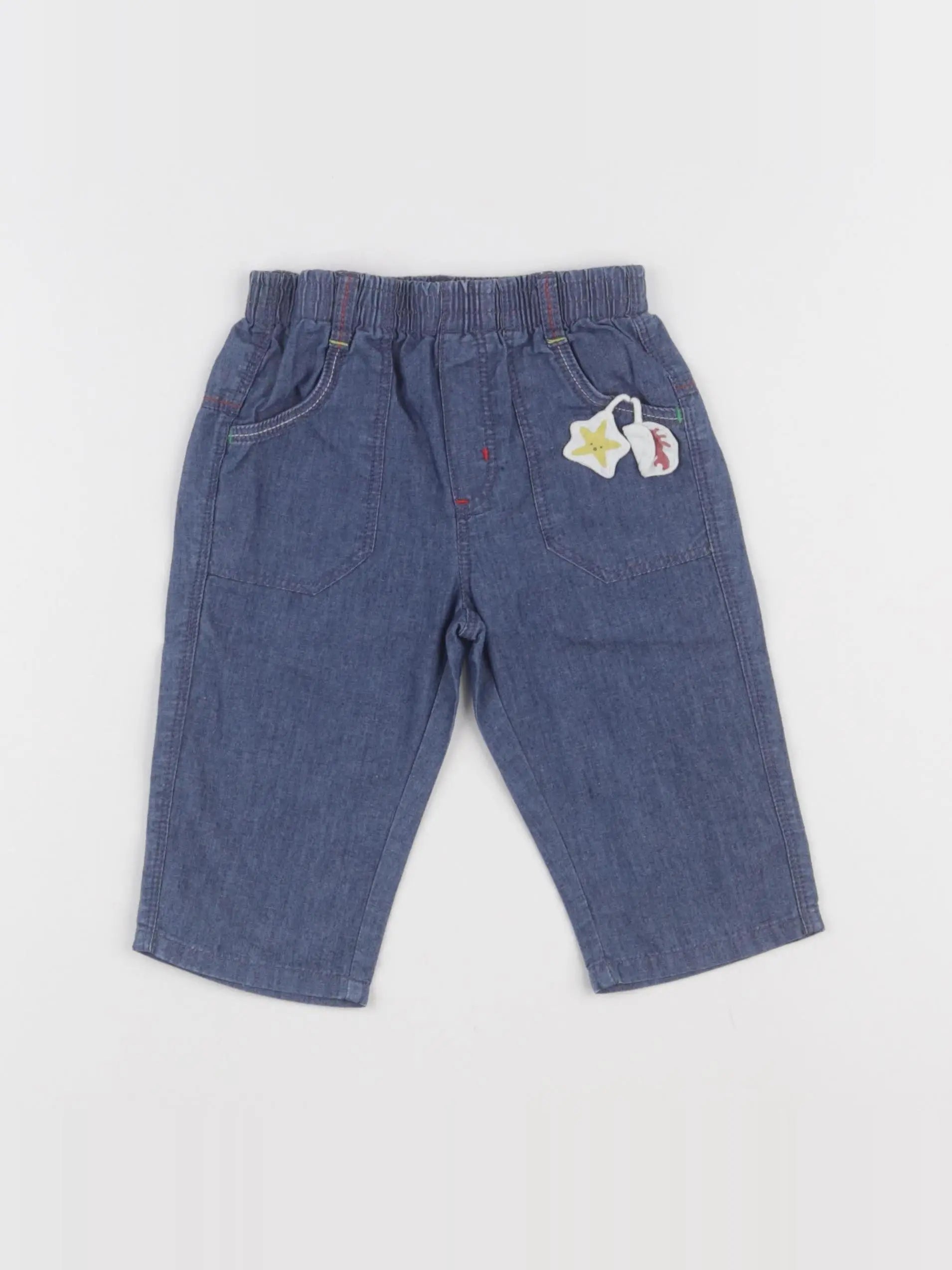 Catimini - pantalon bleu - 9 mois