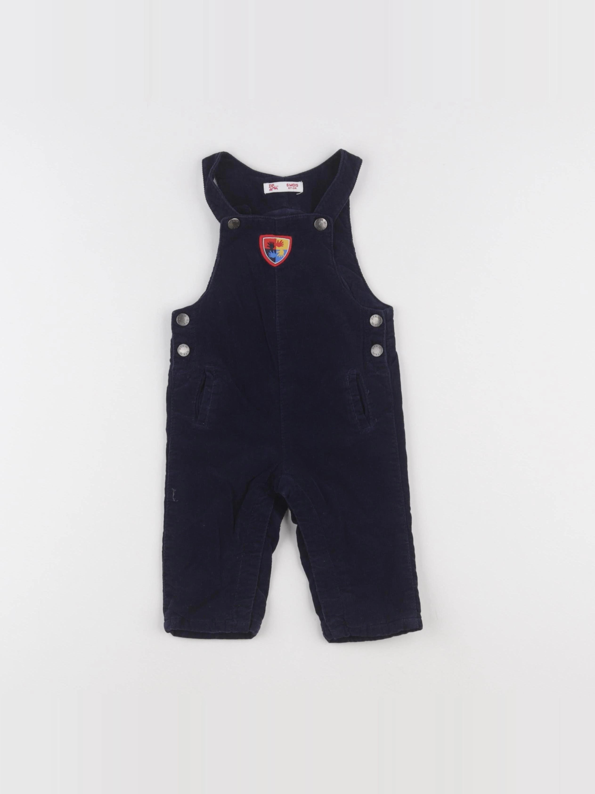 DPAM - salopette bleu - 6 mois