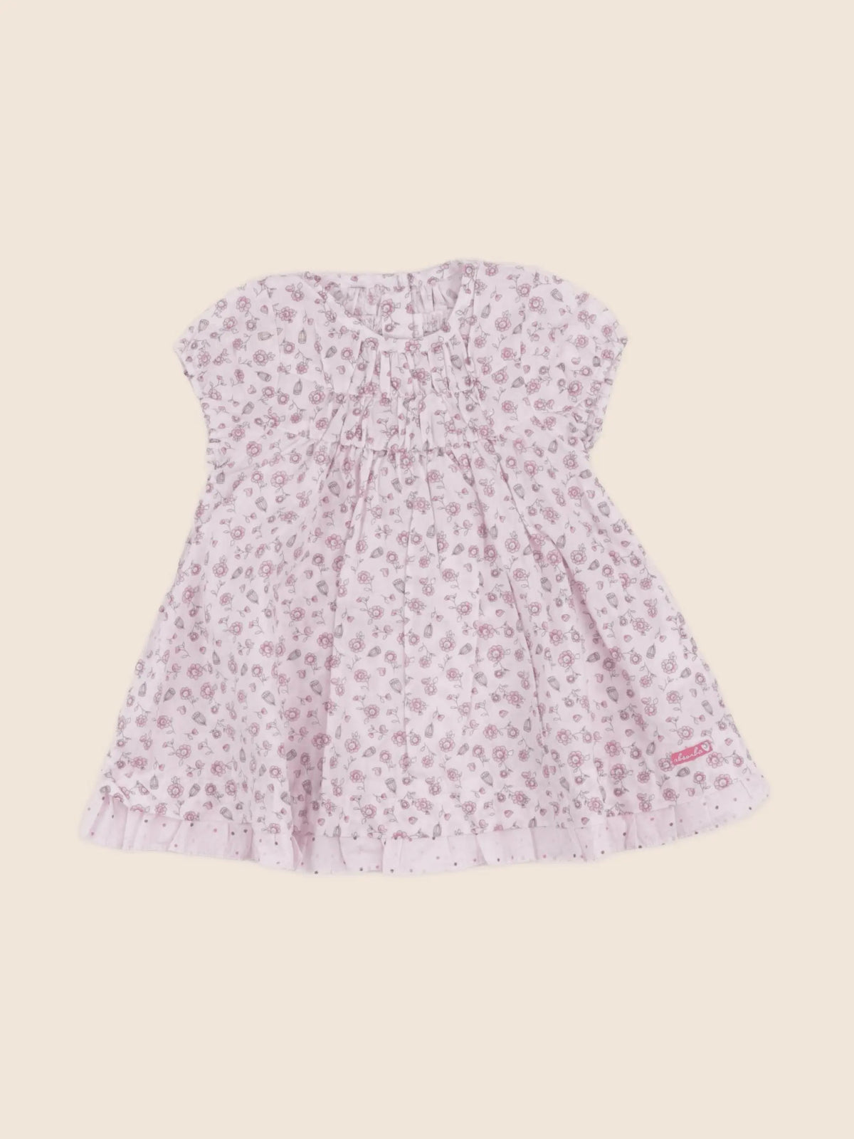 Absorba - robe rose - 6 mois