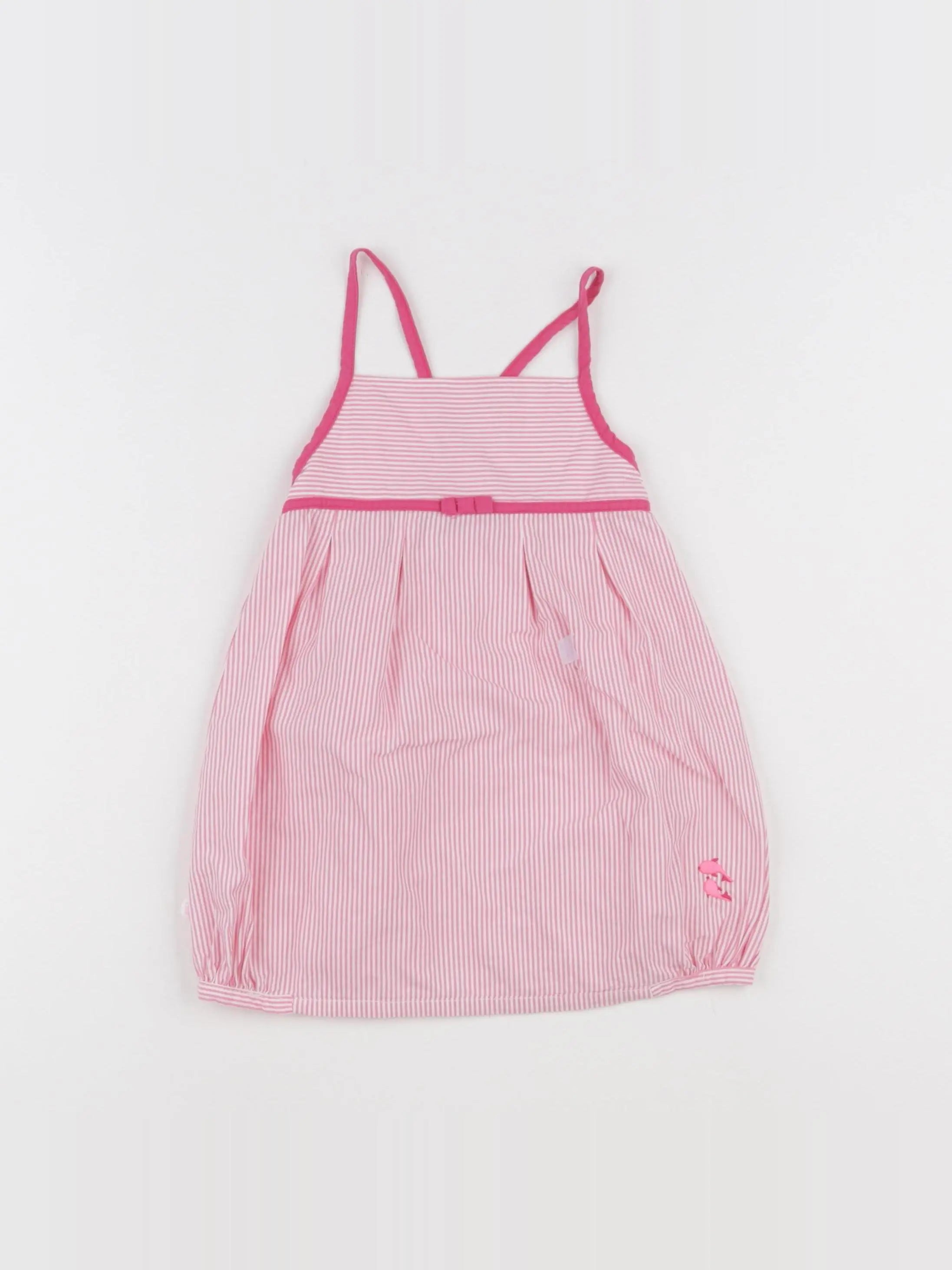 Obaïbi - robe rose - 9 mois