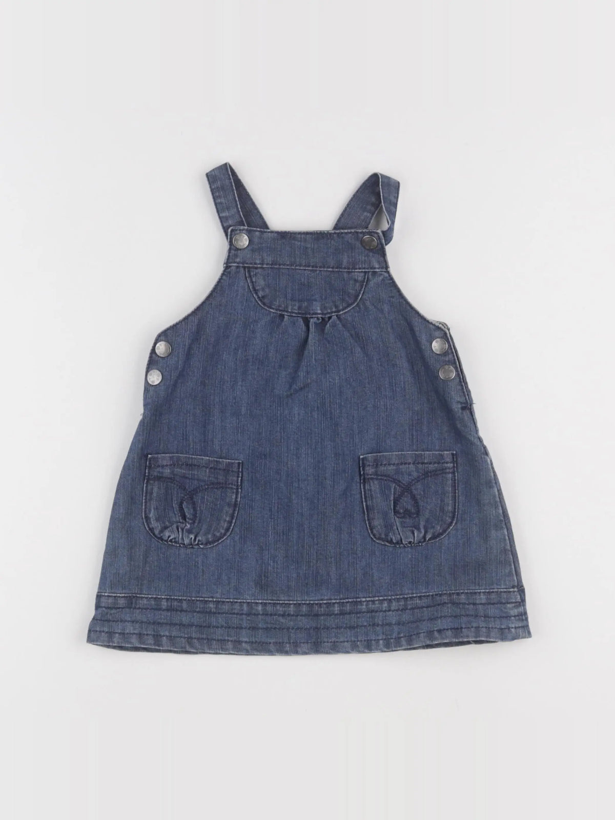 DPAM - robe bleu - 12 mois