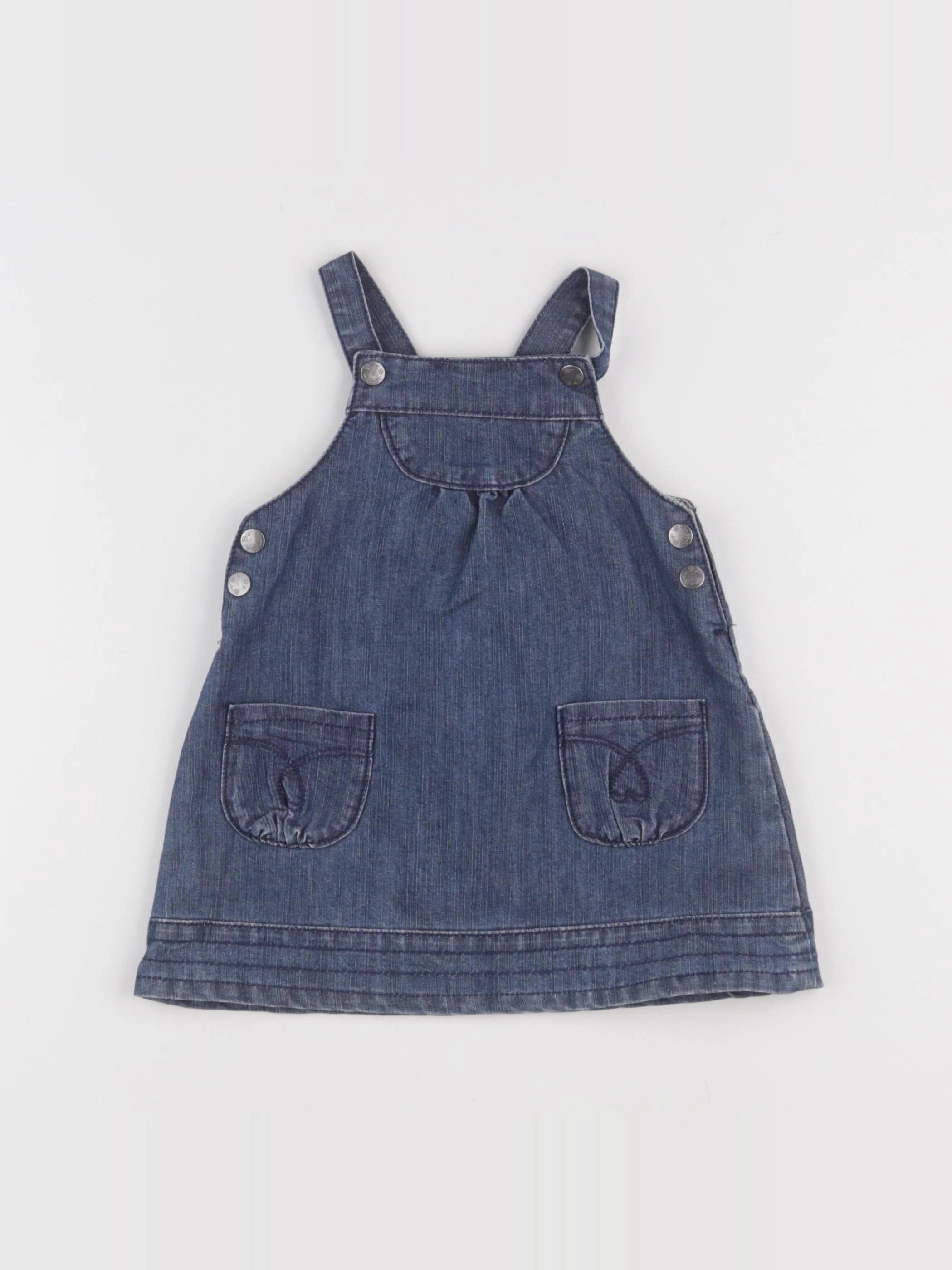 DPAM - robe bleu - 12 mois