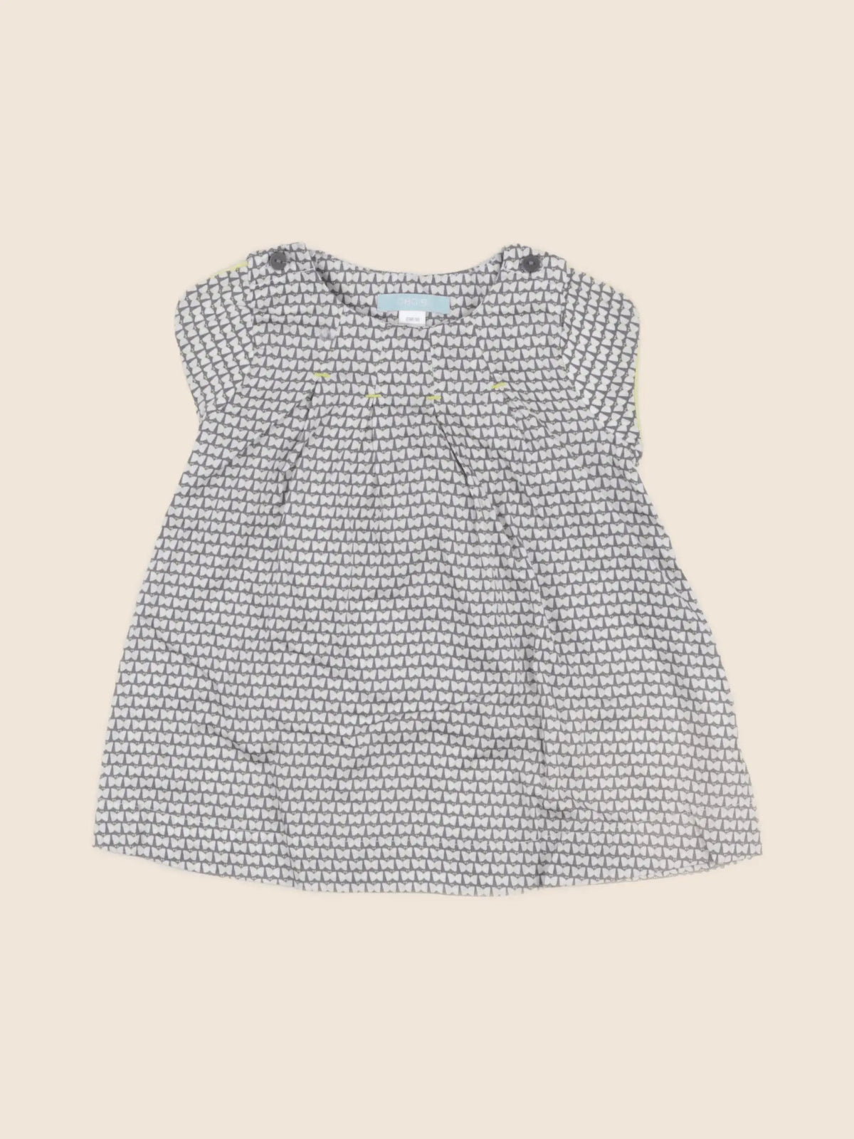 Obaïbi - robe gris - 6 mois