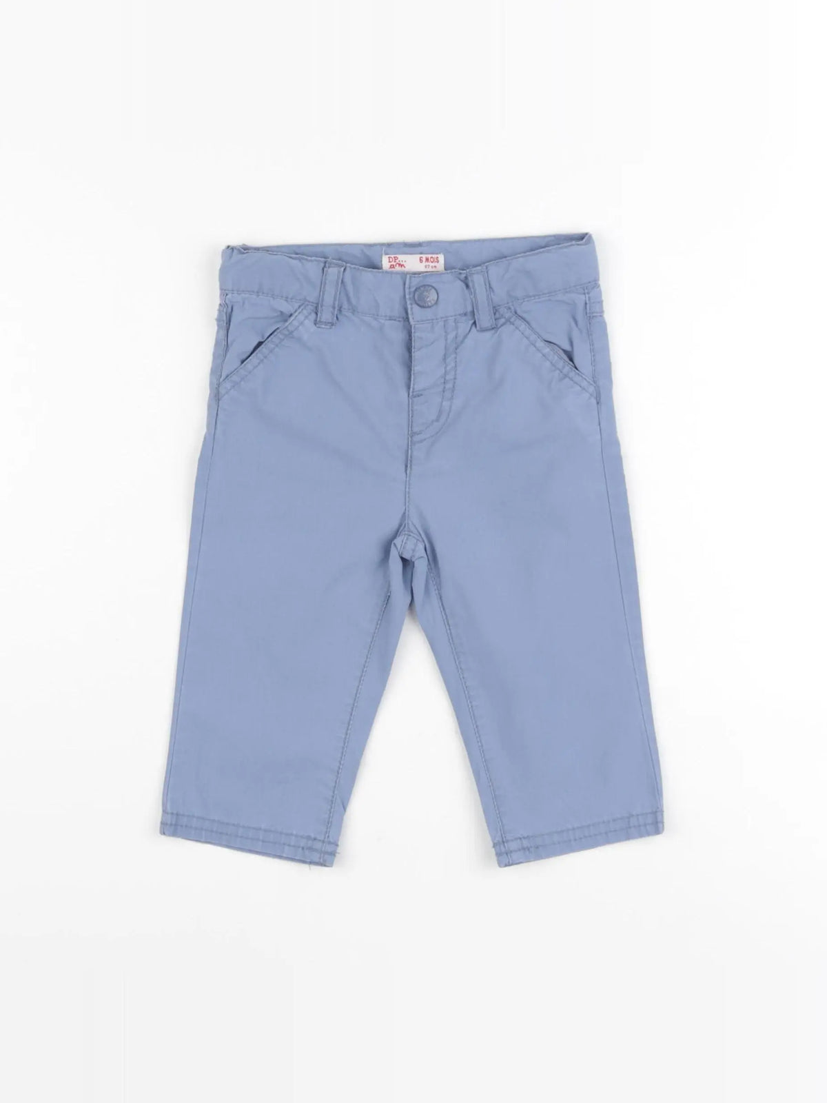 DPAM - pantalon bleu - 6 mois